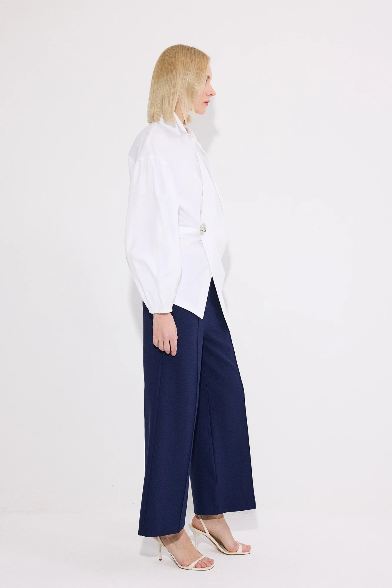 RIBBED CREPE TROUSERS - Image 4