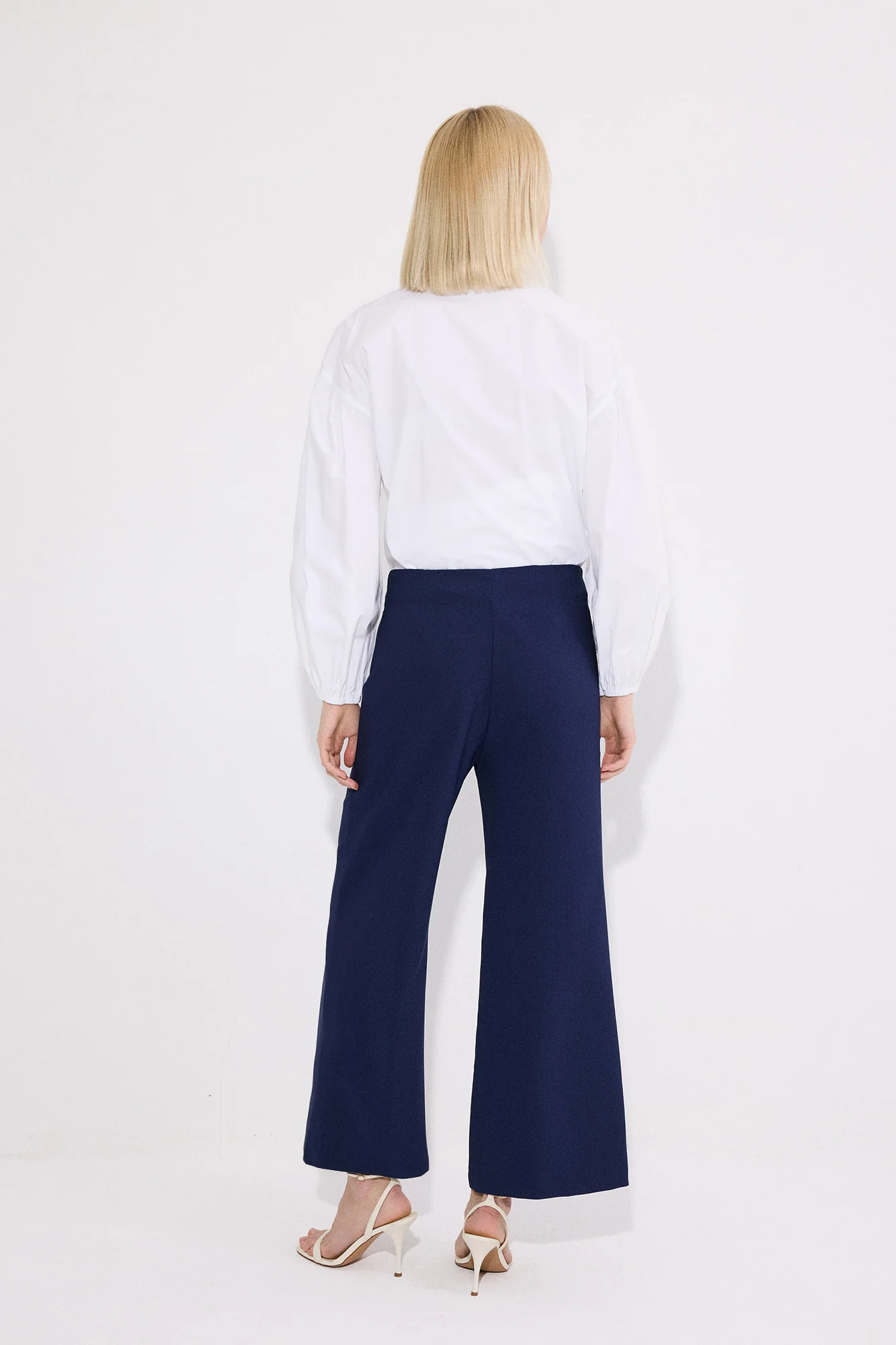 RIBBED CREPE TROUSERS - Image 5