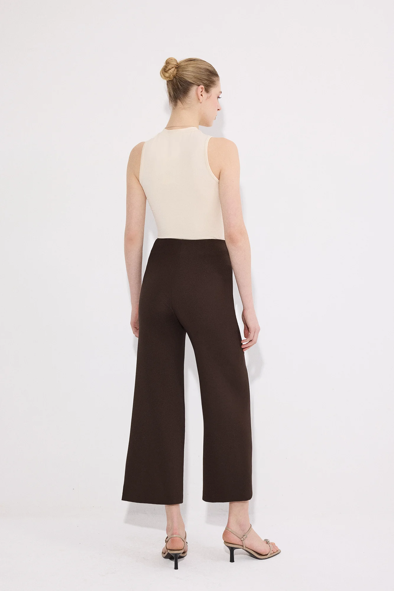 RIBBED CREPE TROUSERS - Image 5