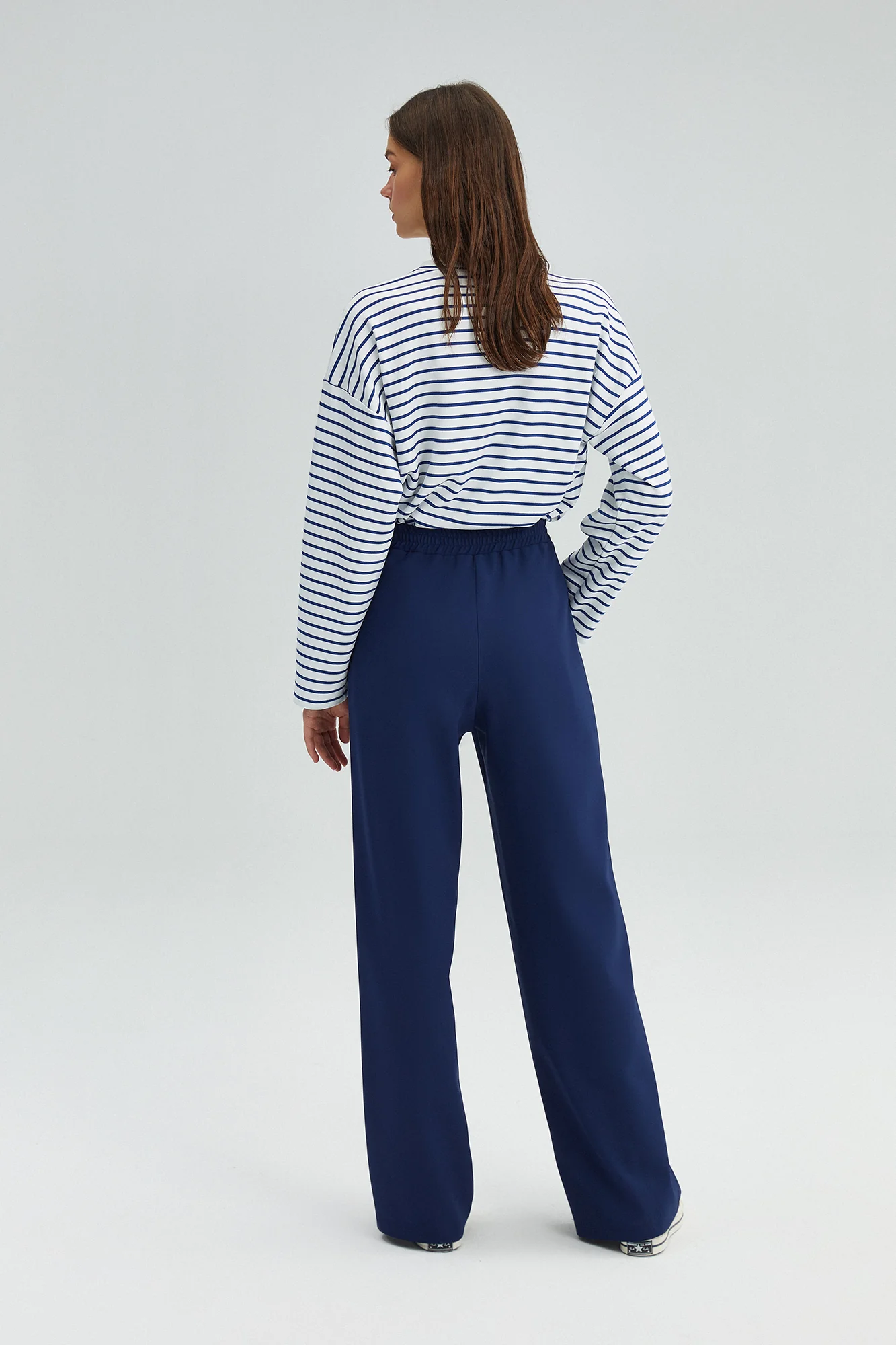 RIBBED CREPE TROUSERS - Image 4
