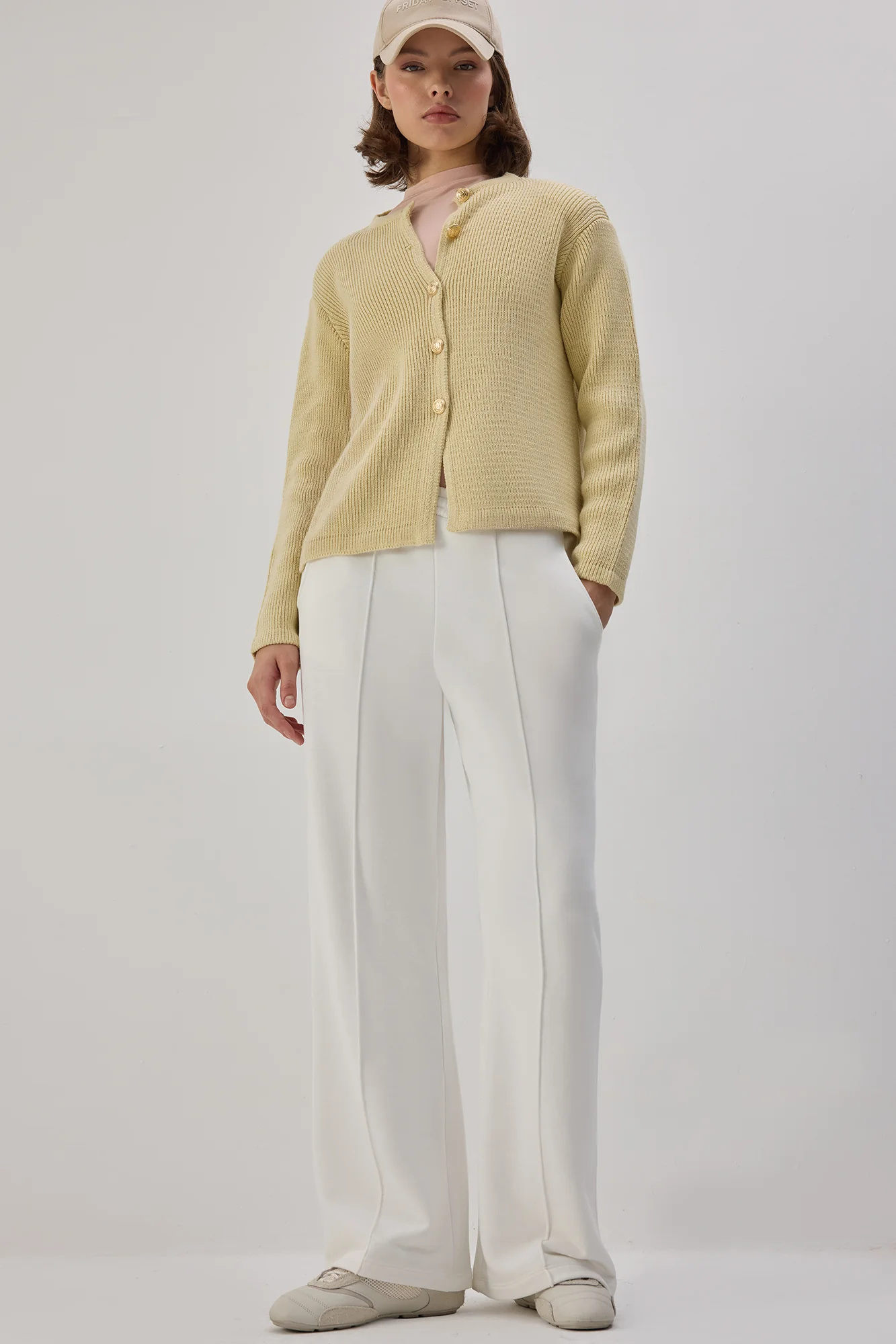 RIBBED KNIT TRACKSUIT WITH ELASTIC WAISTBAND - Image 3