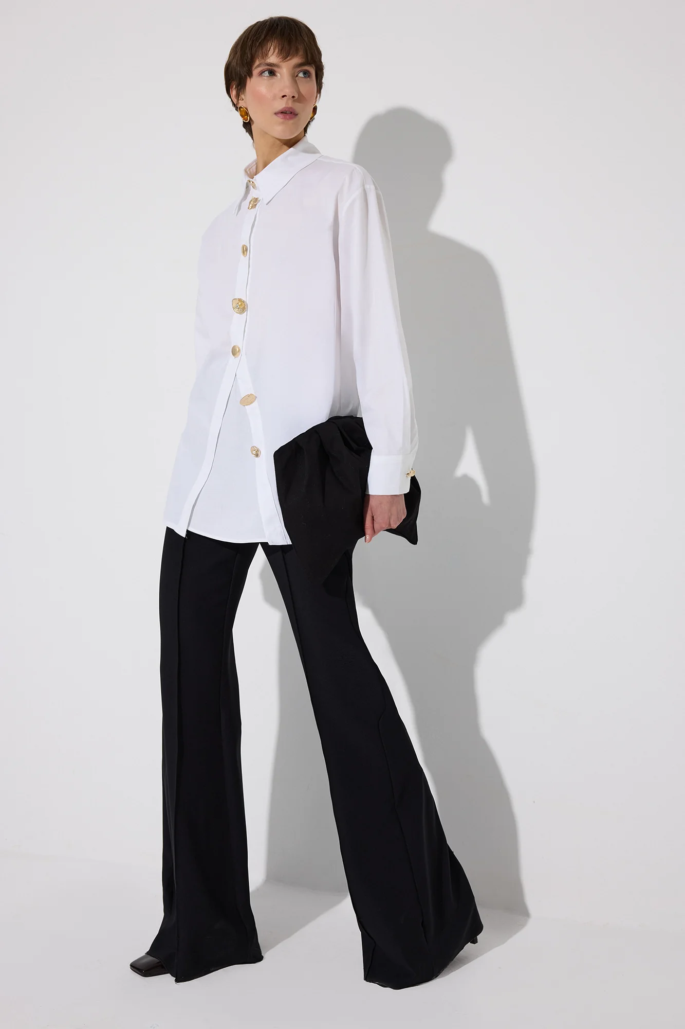 SHIRT WITH BUTTON DETAILS - Image 3