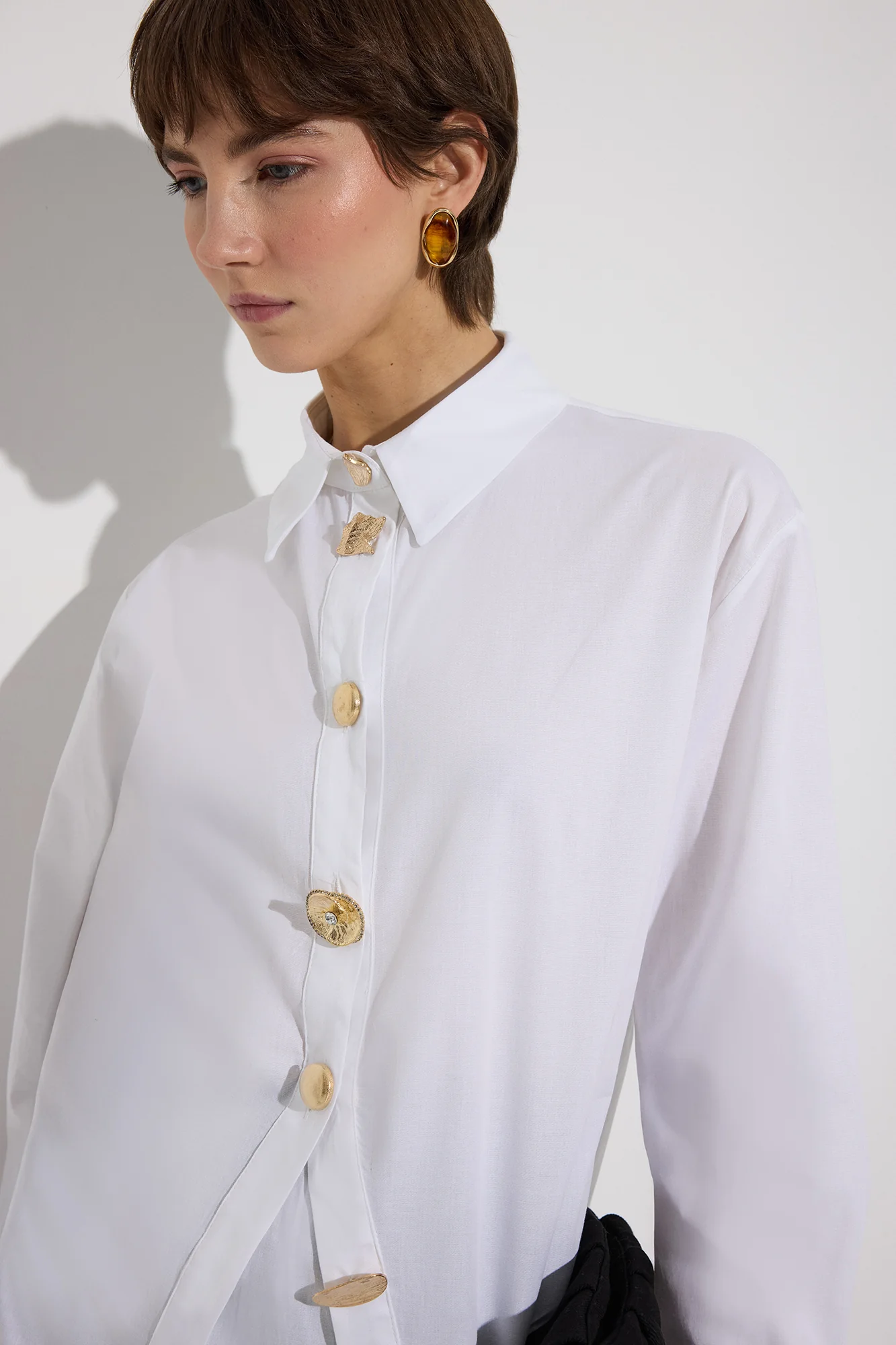 SHIRT WITH BUTTON DETAILS - Image 5