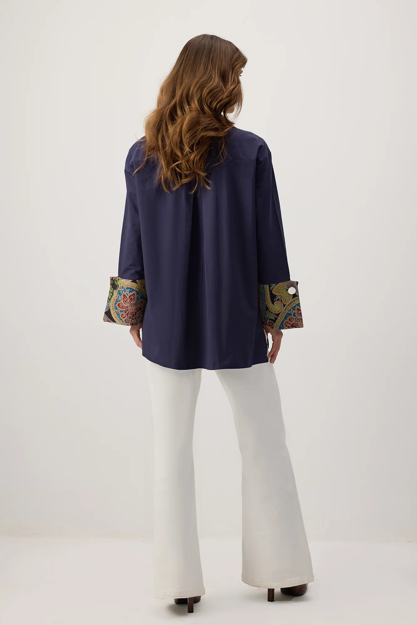 SHIRT WITH ETHNIC PATTERNED DETAILED - Image 6