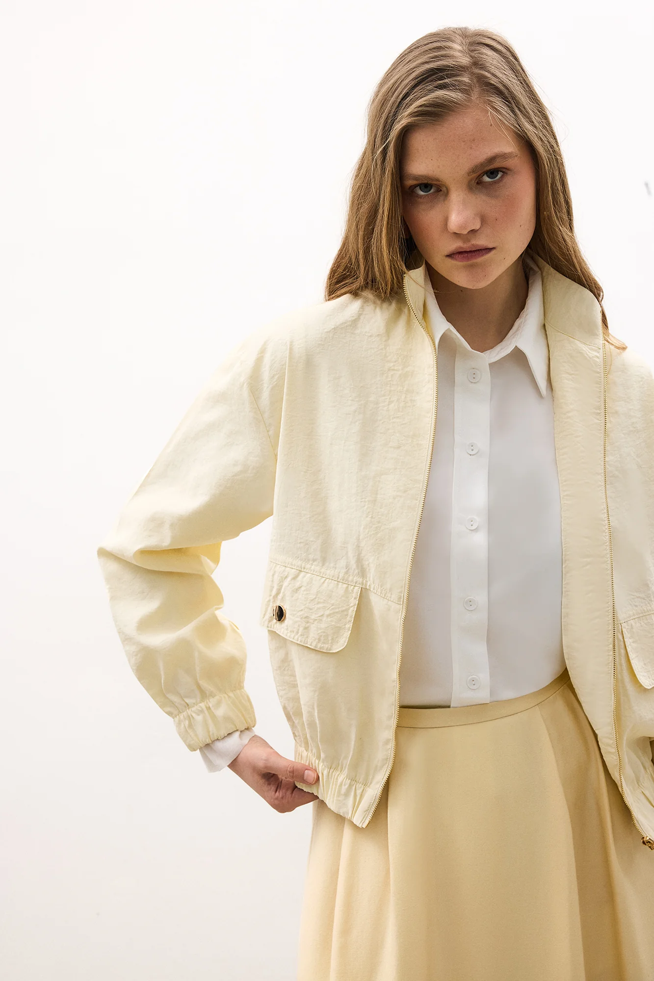 SHORT BOMBER JACKET - Image 5
