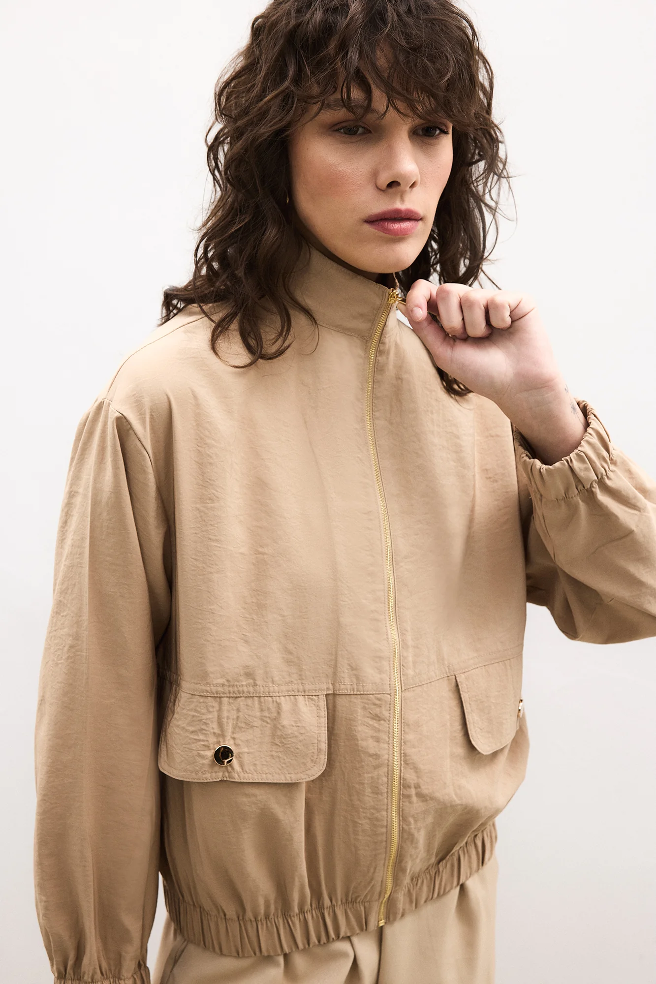 SHORT BOMBER JACKET - Image 5