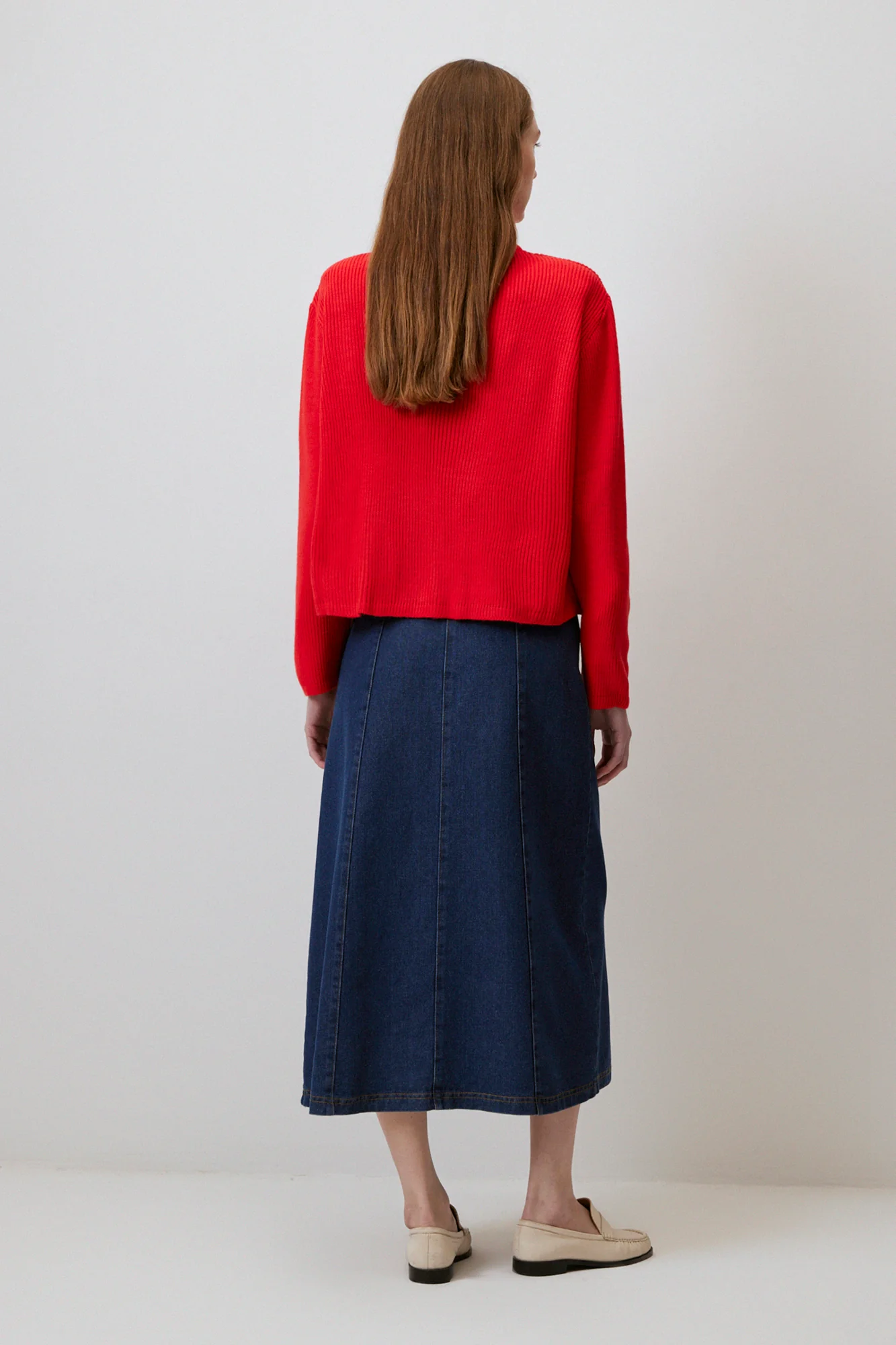 SHORT CARDIGAN WITH GOLD BUTTONS - Image 4