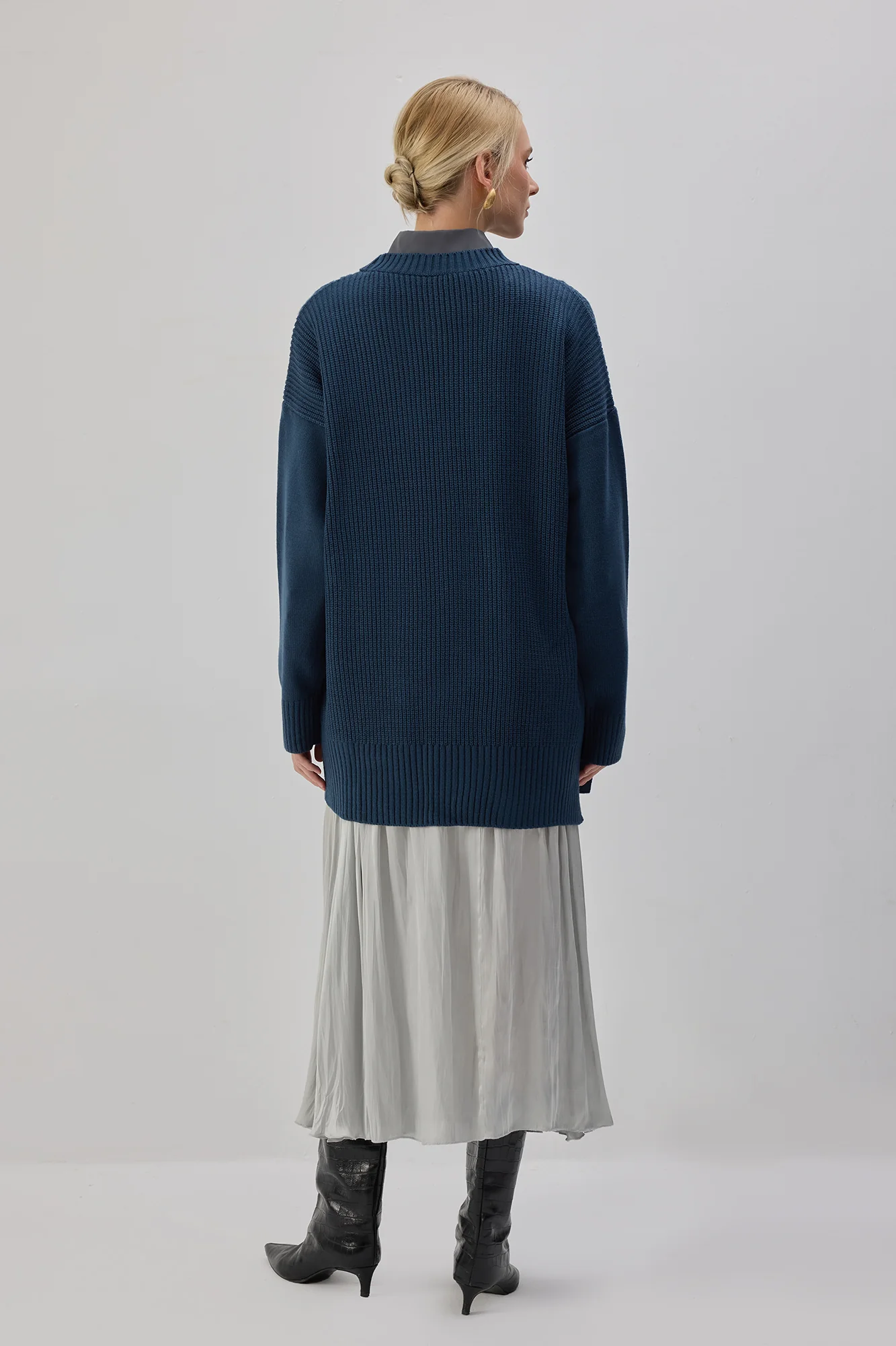 SIDE-TIE KNIT TUNIC - Image 5