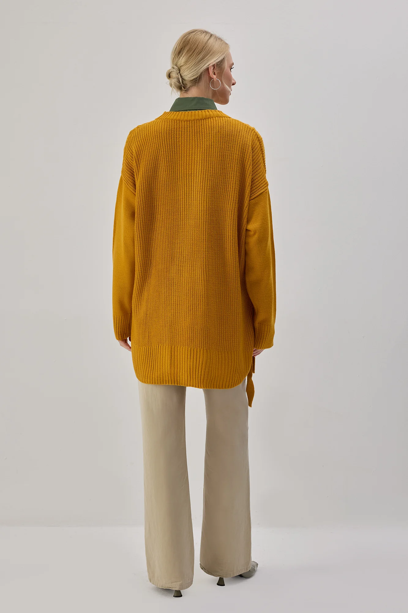 SIDE-TIE KNIT TUNIC - Image 6