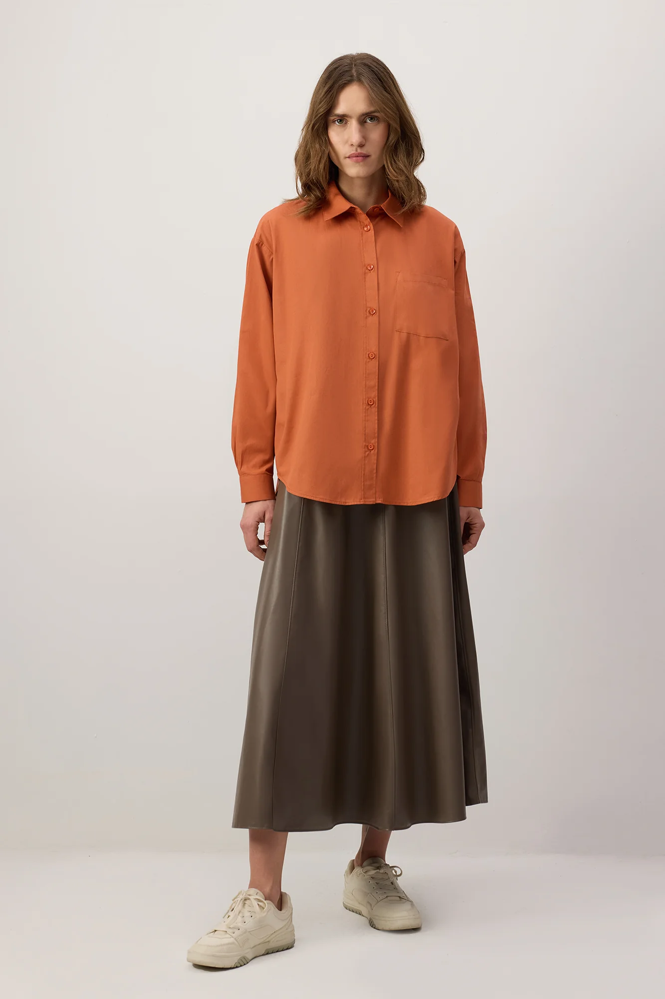 SINGLE POCKET OVERSIZE SHIRT - Image 4