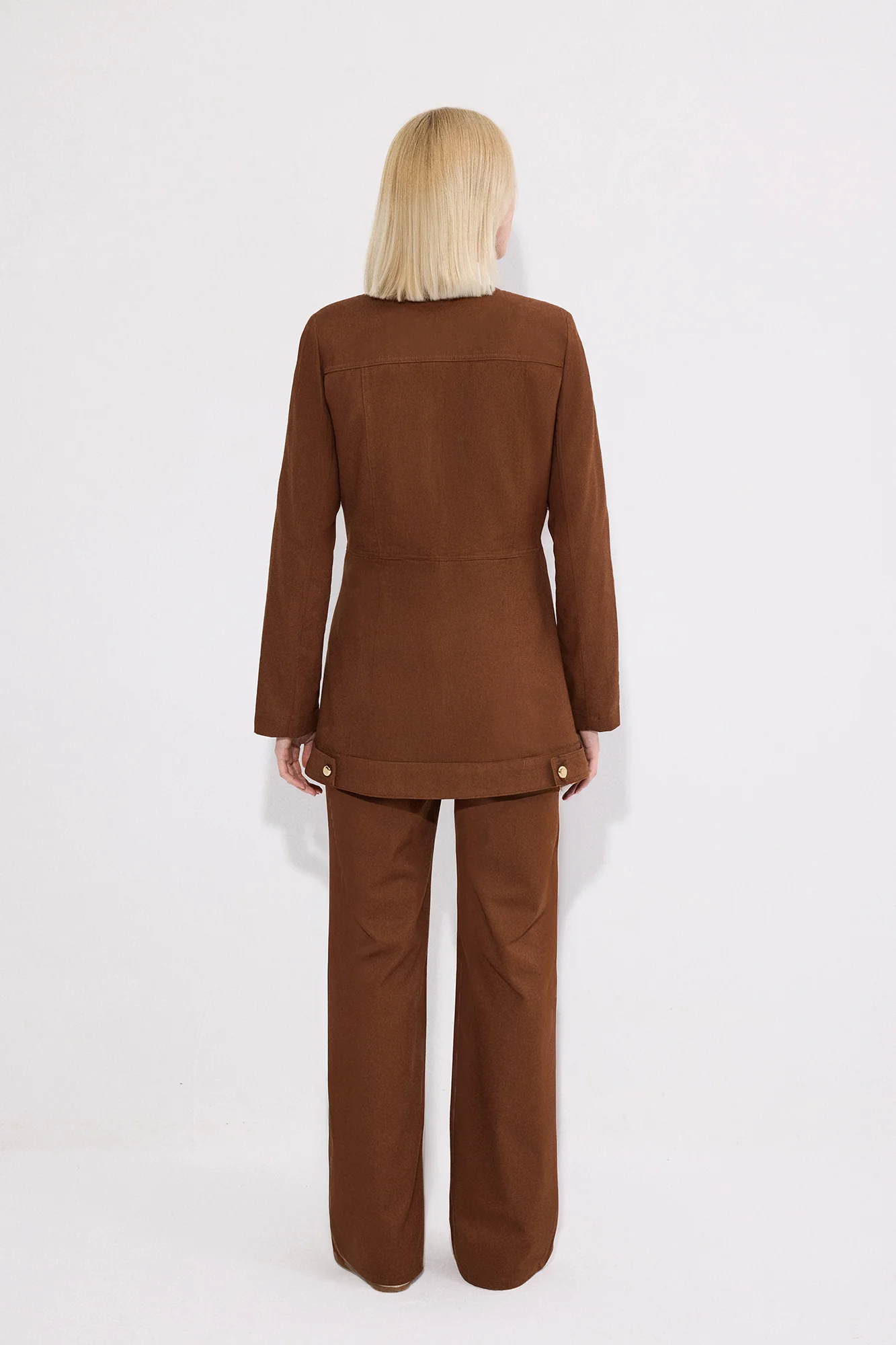 SLIM FIT GABARDINE JACKET - Image 6