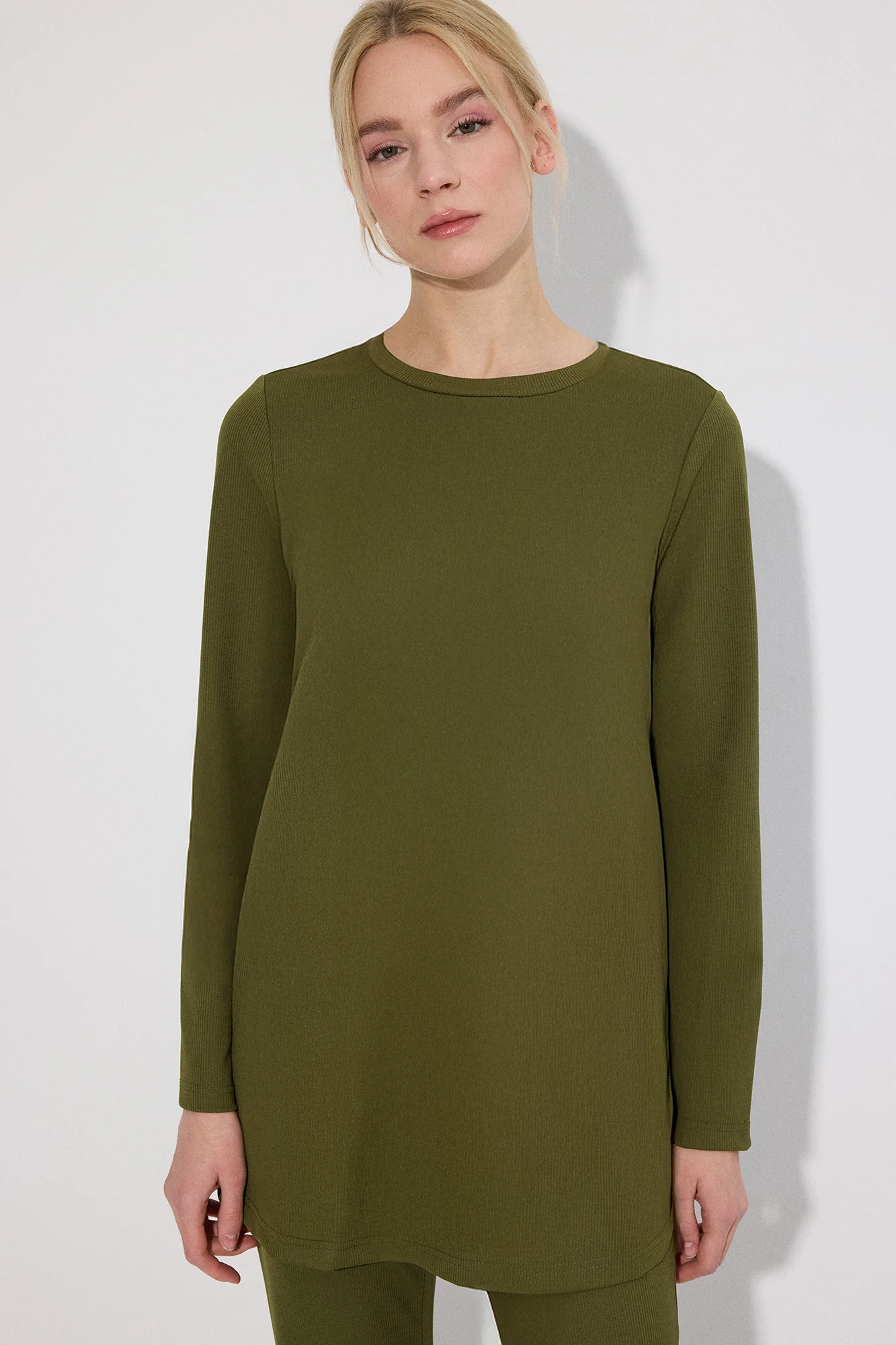 SNAP DETAILED TUNIC TROUSER SET - Image 3