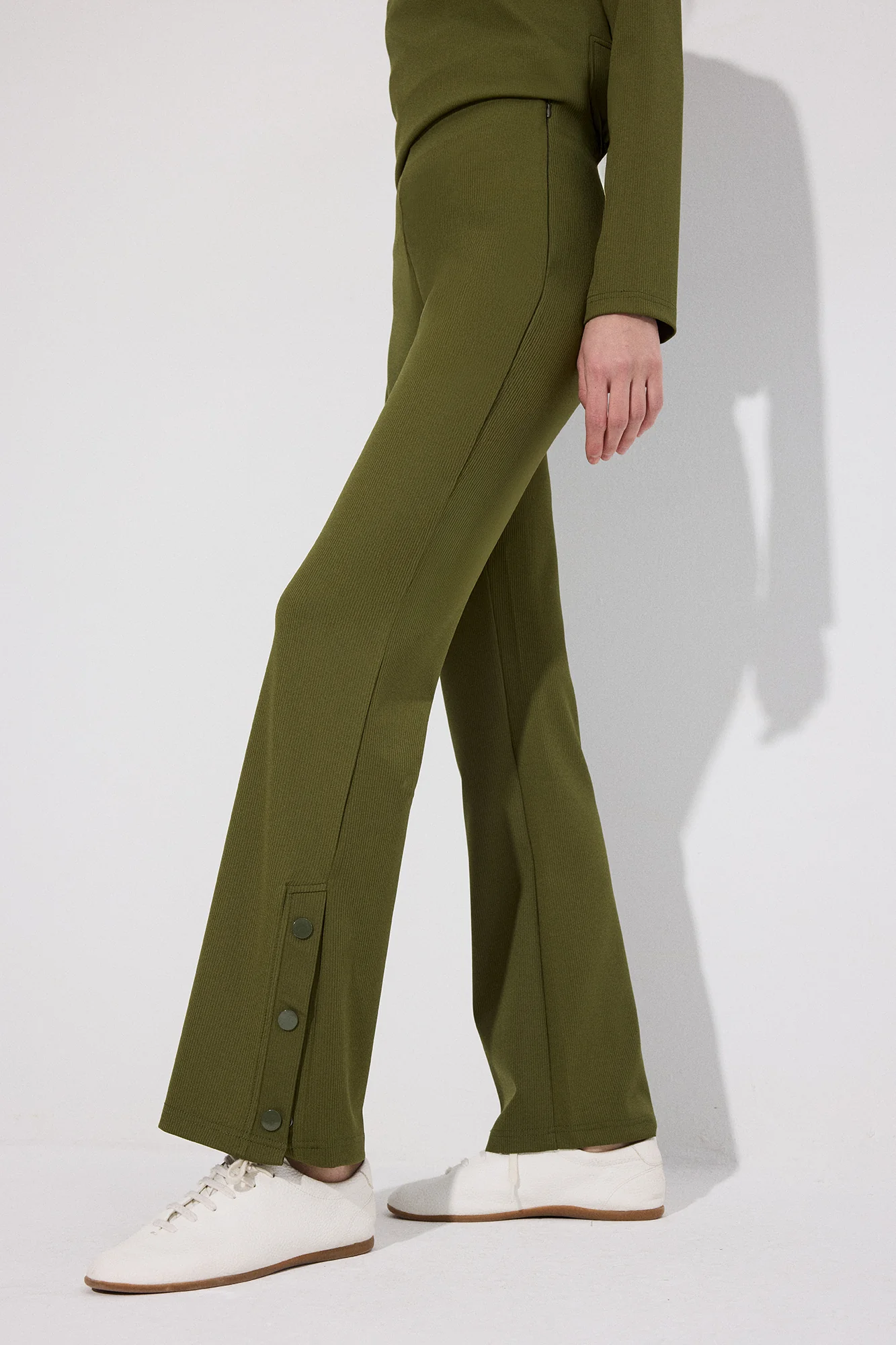 SNAP DETAILED TUNIC TROUSER SET - Image 5
