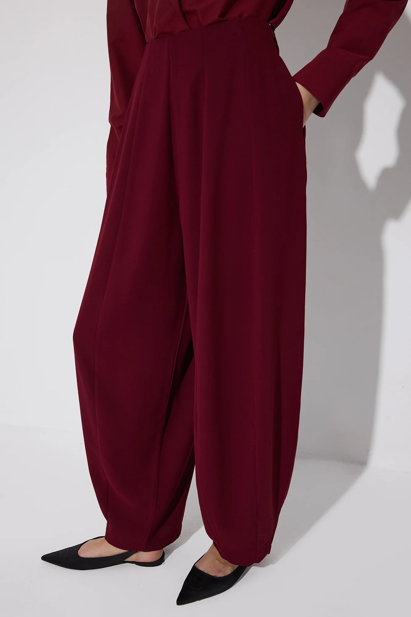 PLEATED CREPE TROUSERS - Image 5
