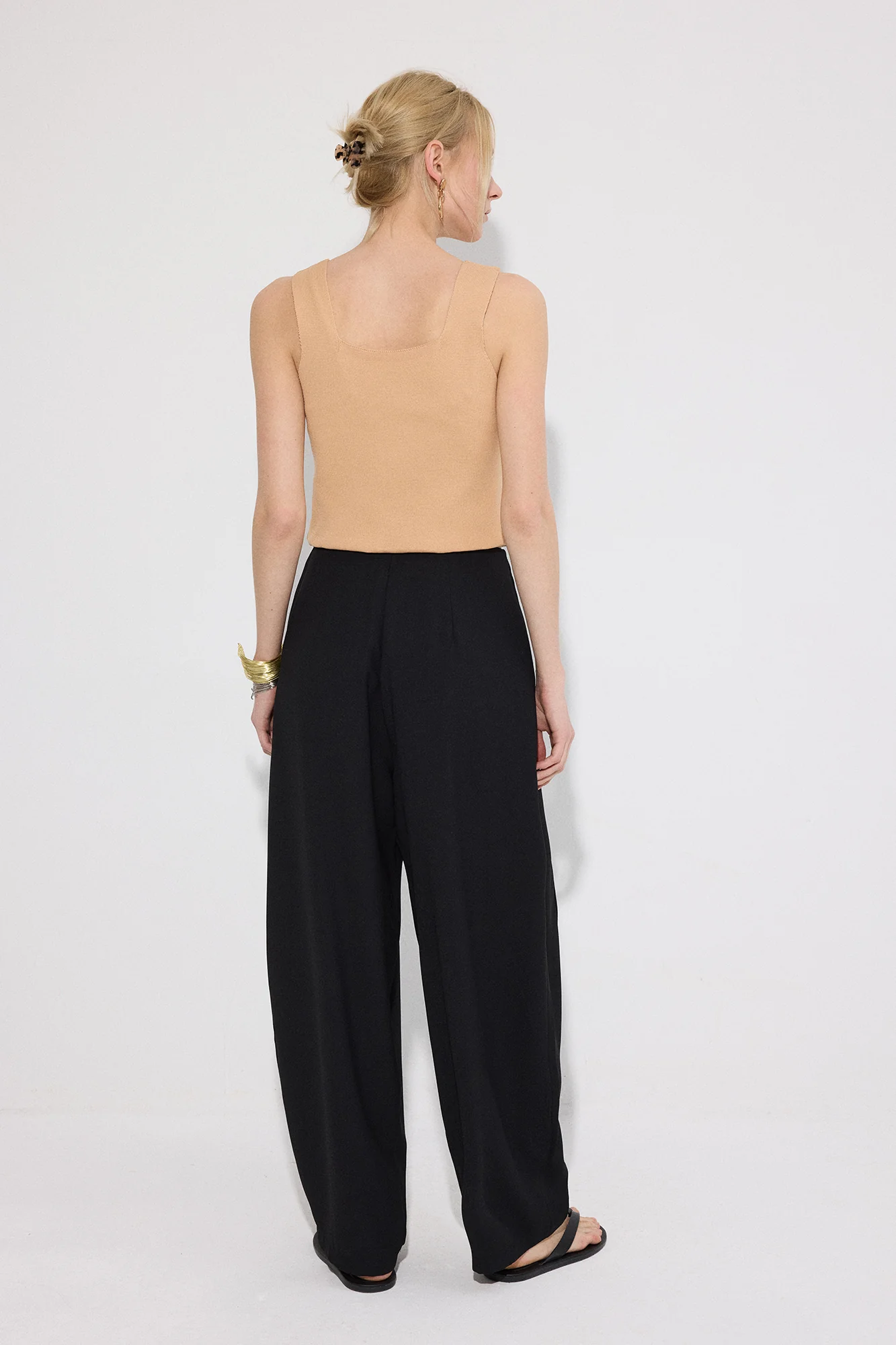 PLEATED CREPE TROUSERS - Image 5