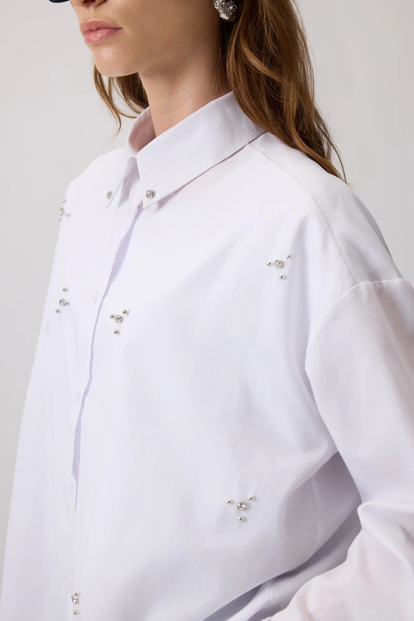 STONE EMBROIDERED SHIRT - Image 4