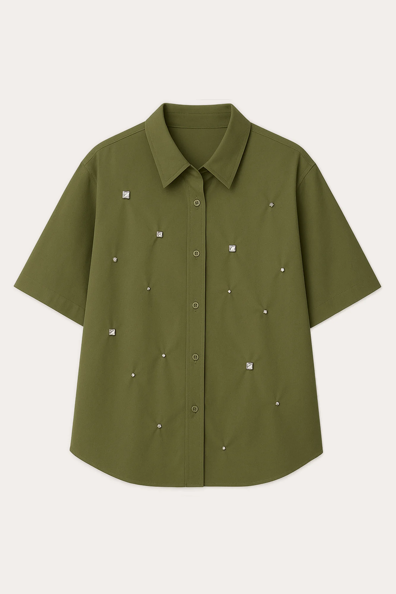 STONE EMBROIDERED SHIRT - Image 6