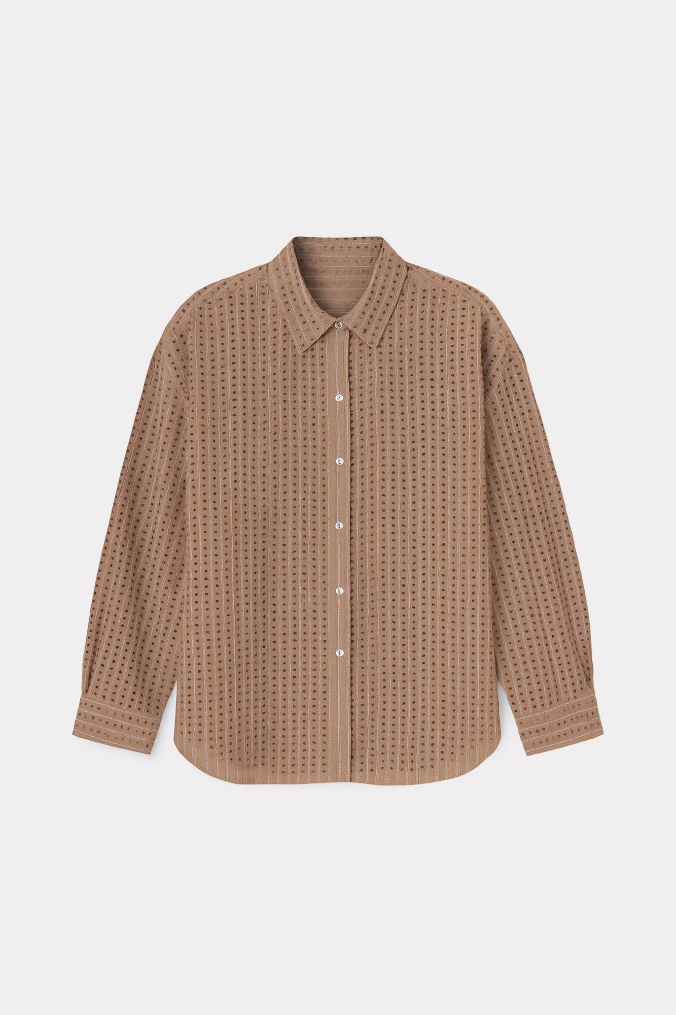 STONE PRINTED OVERSIZED SHIRT - Image 6