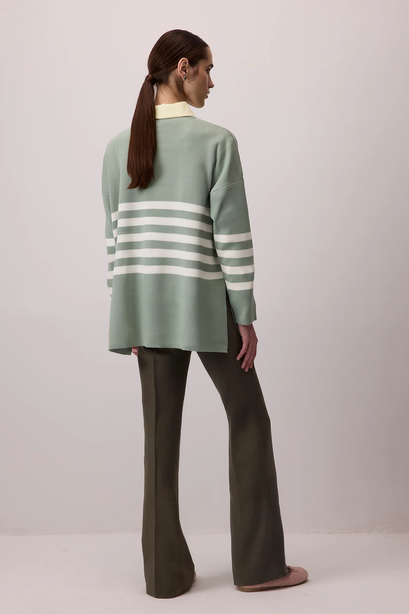 STRIPED KNIT TUNIC - Image 4