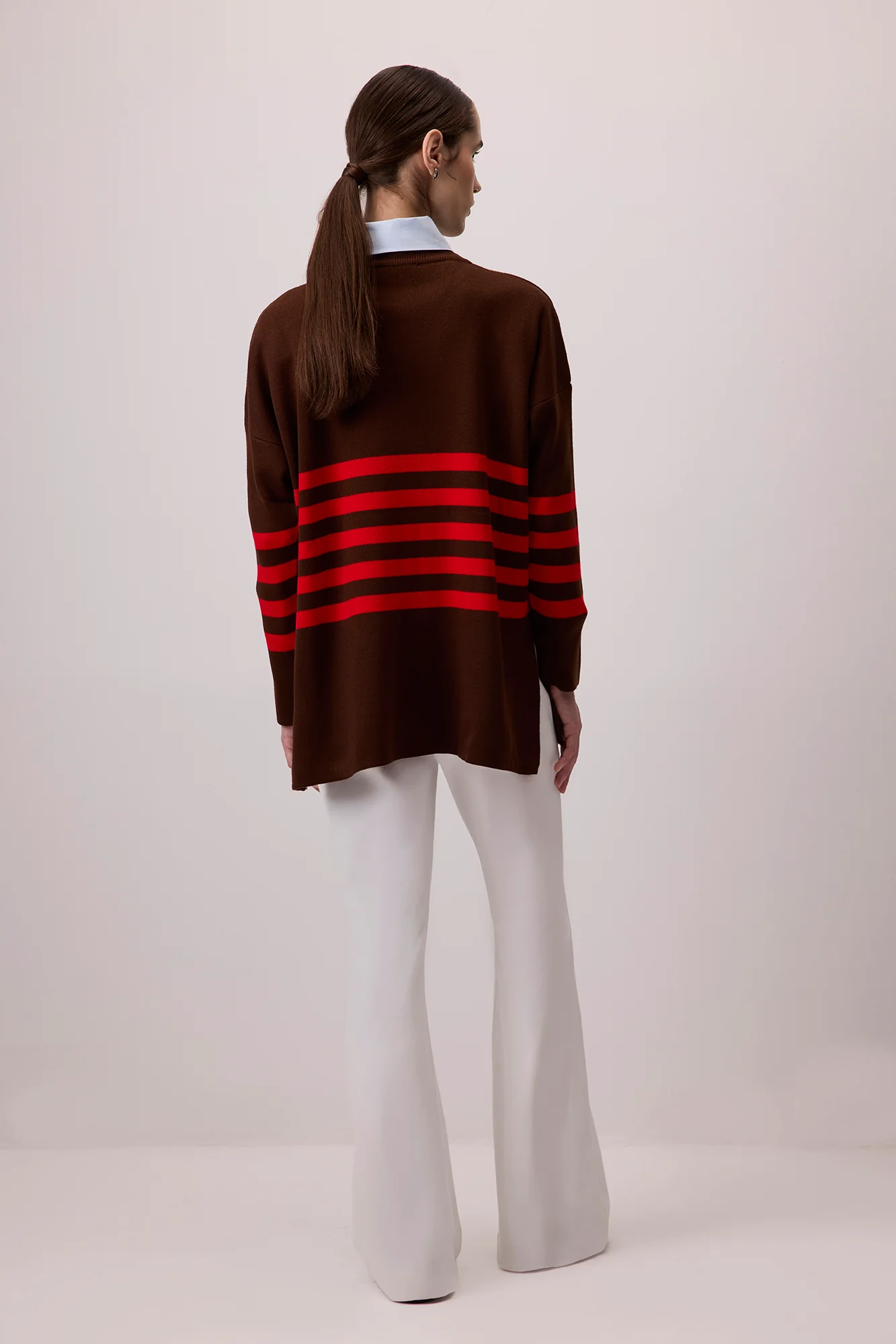 STRIPED KNIT TUNIC - Image 5