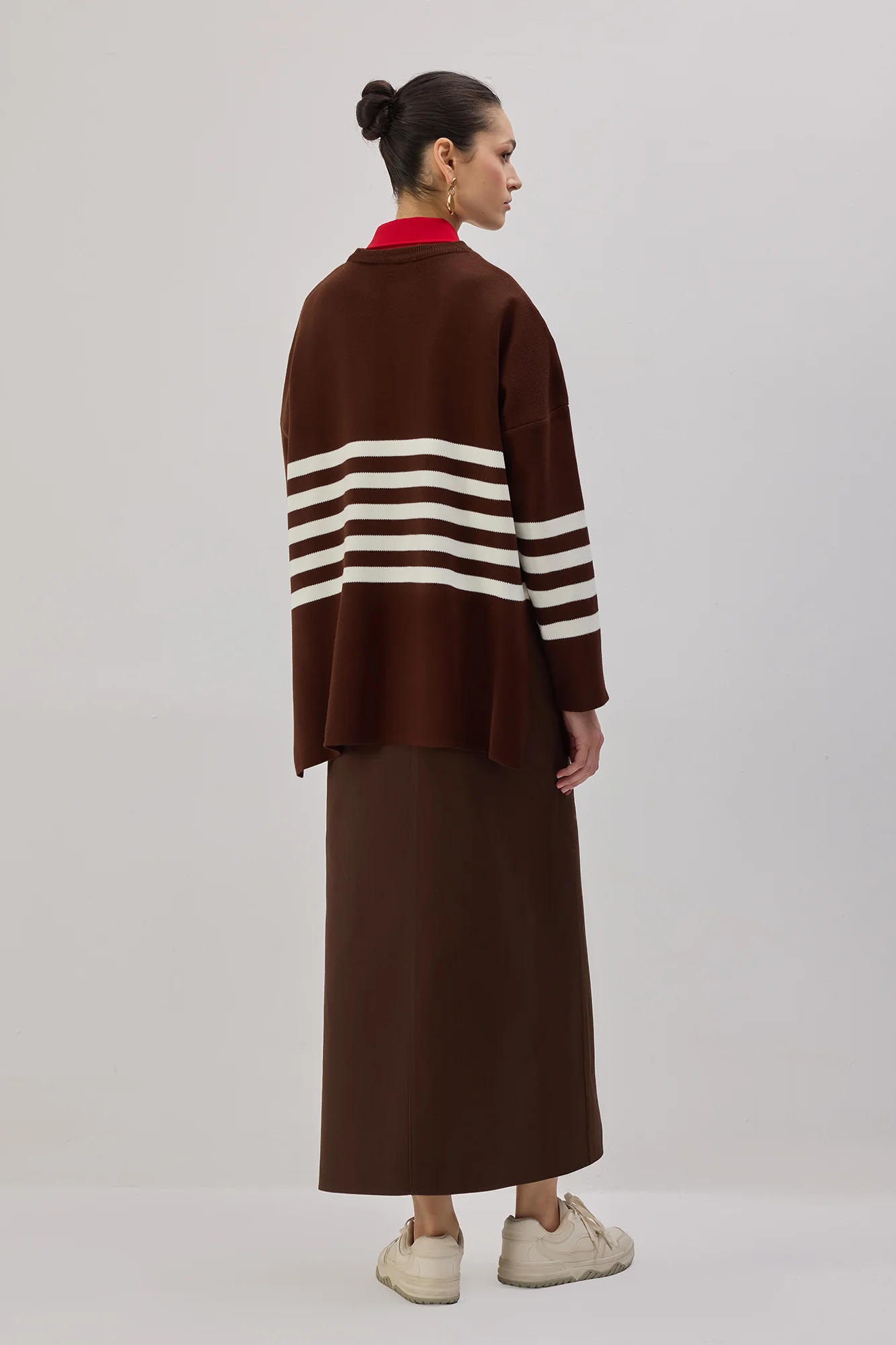 STRIPED KNIT TUNIC - Image 10