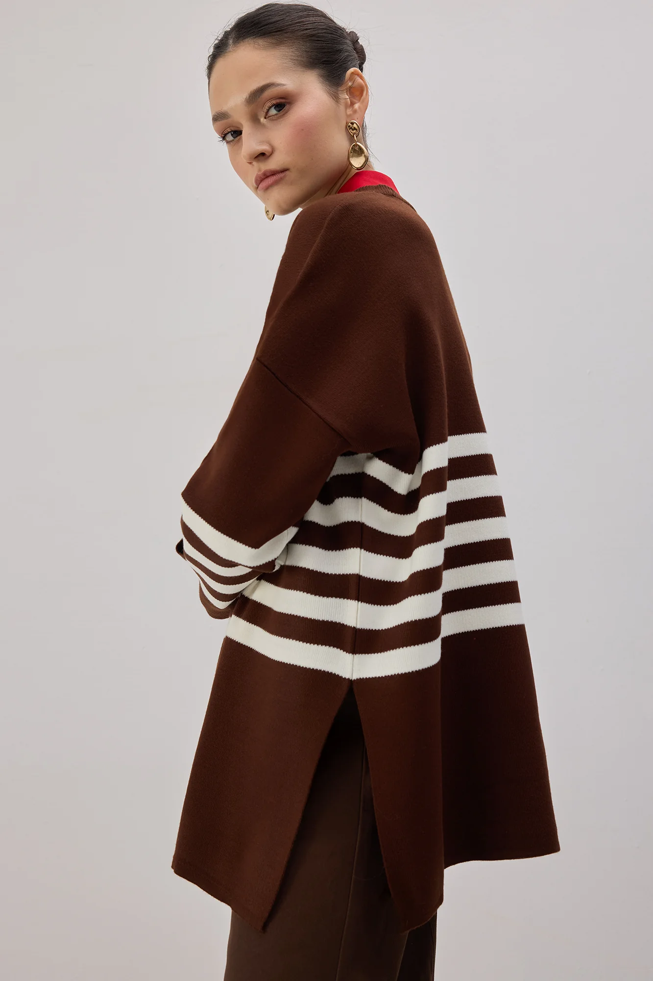 STRIPED KNIT TUNIC - Image 9