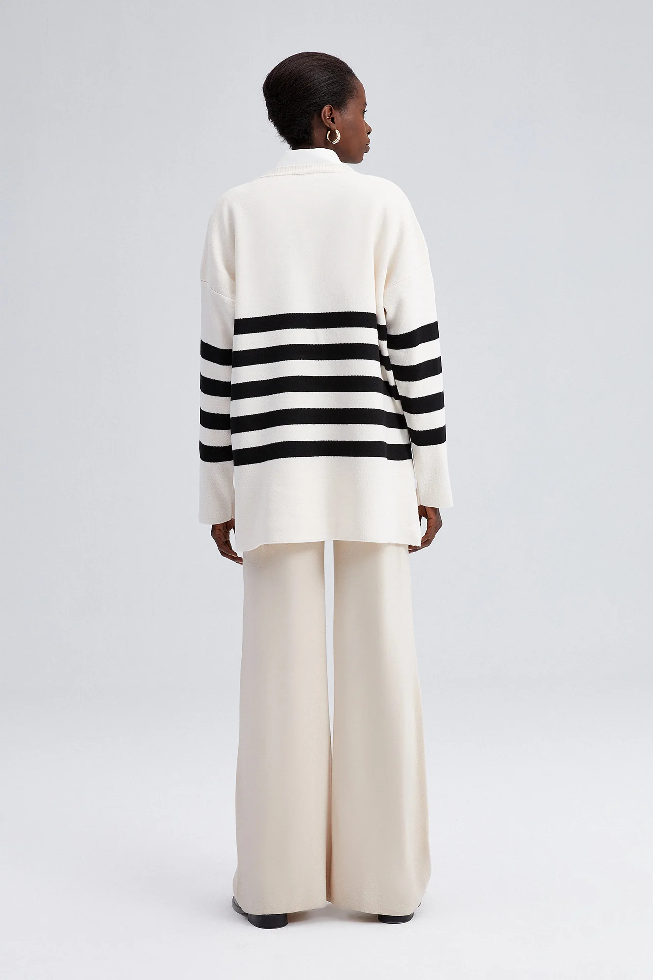 STRIPED KNIT TUNIC - Image 7