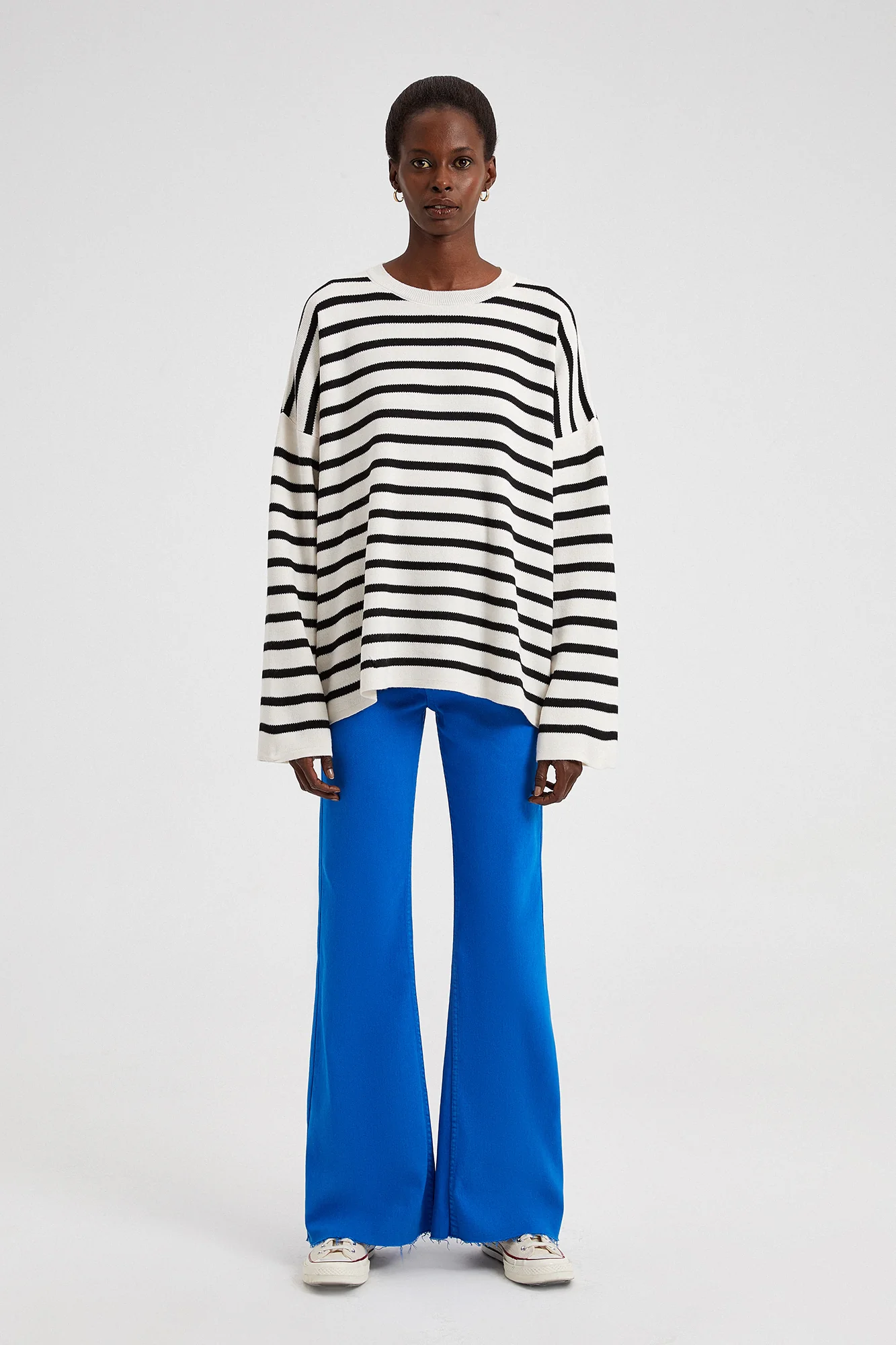STRIPED KNITWEAR SWEATER - Image 3