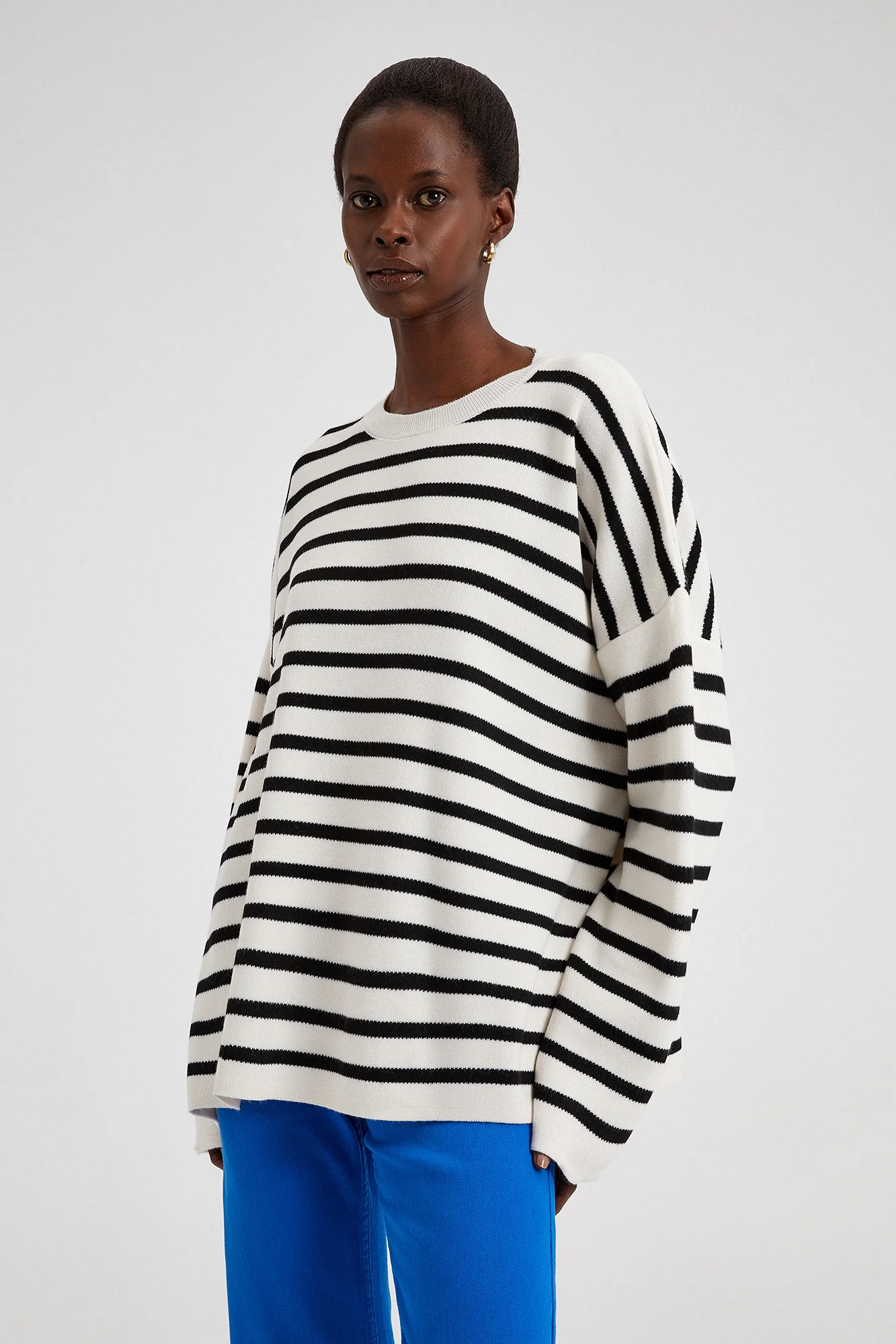 STRIPED KNITWEAR SWEATER - Image 6