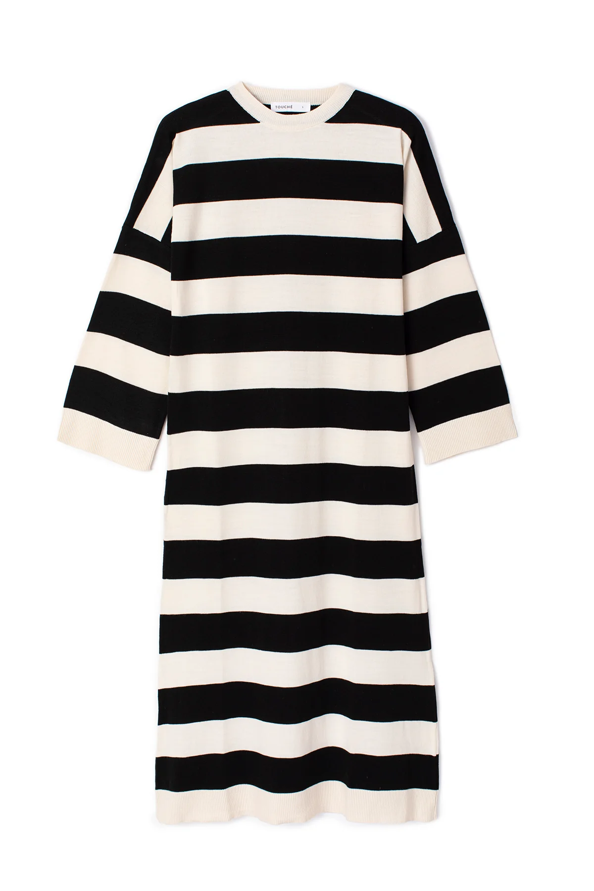 STRIPED KNIT DRESS - Image 3