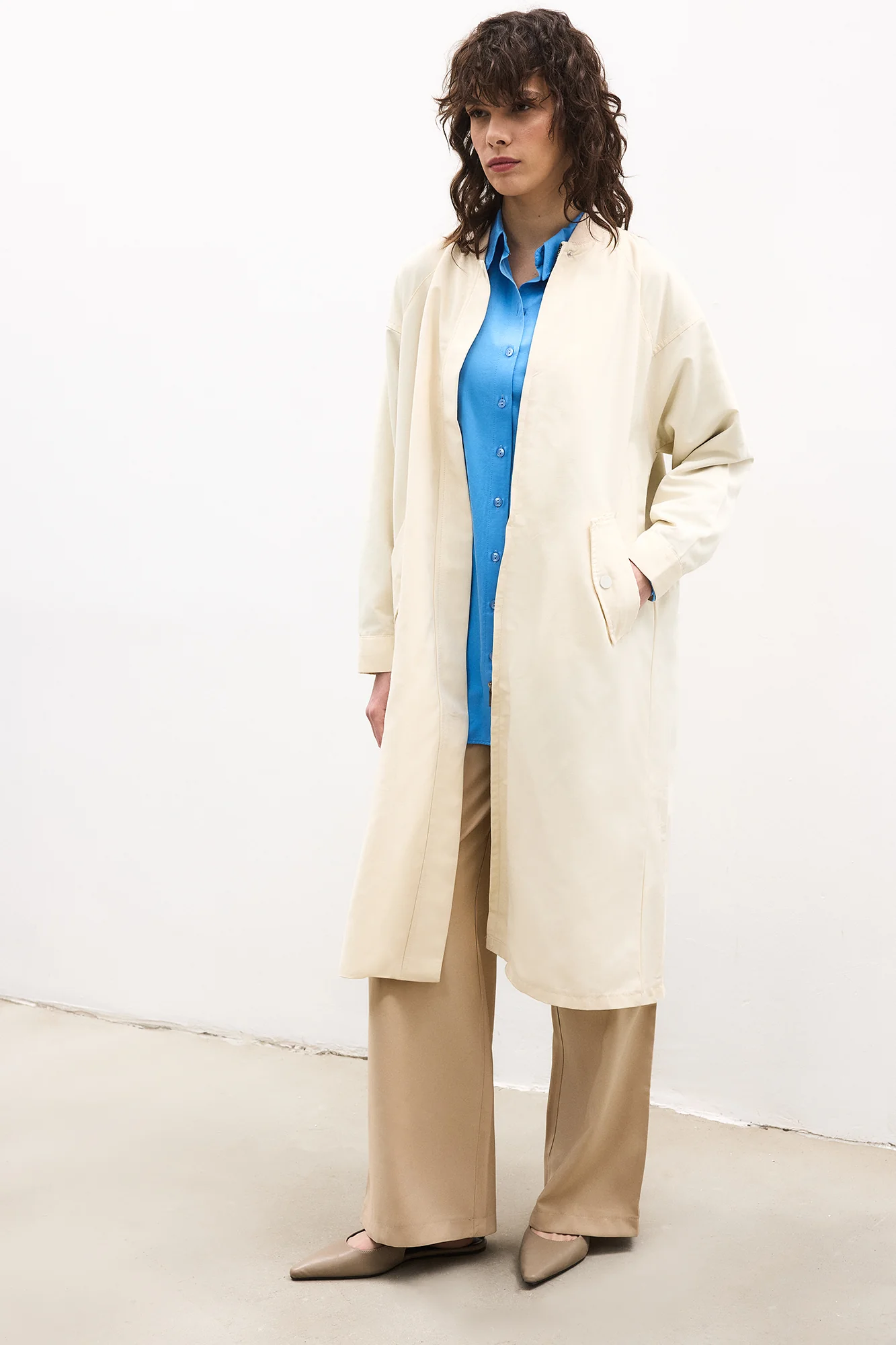 MAXİ-SİZE TRENCH COAT - Image 3