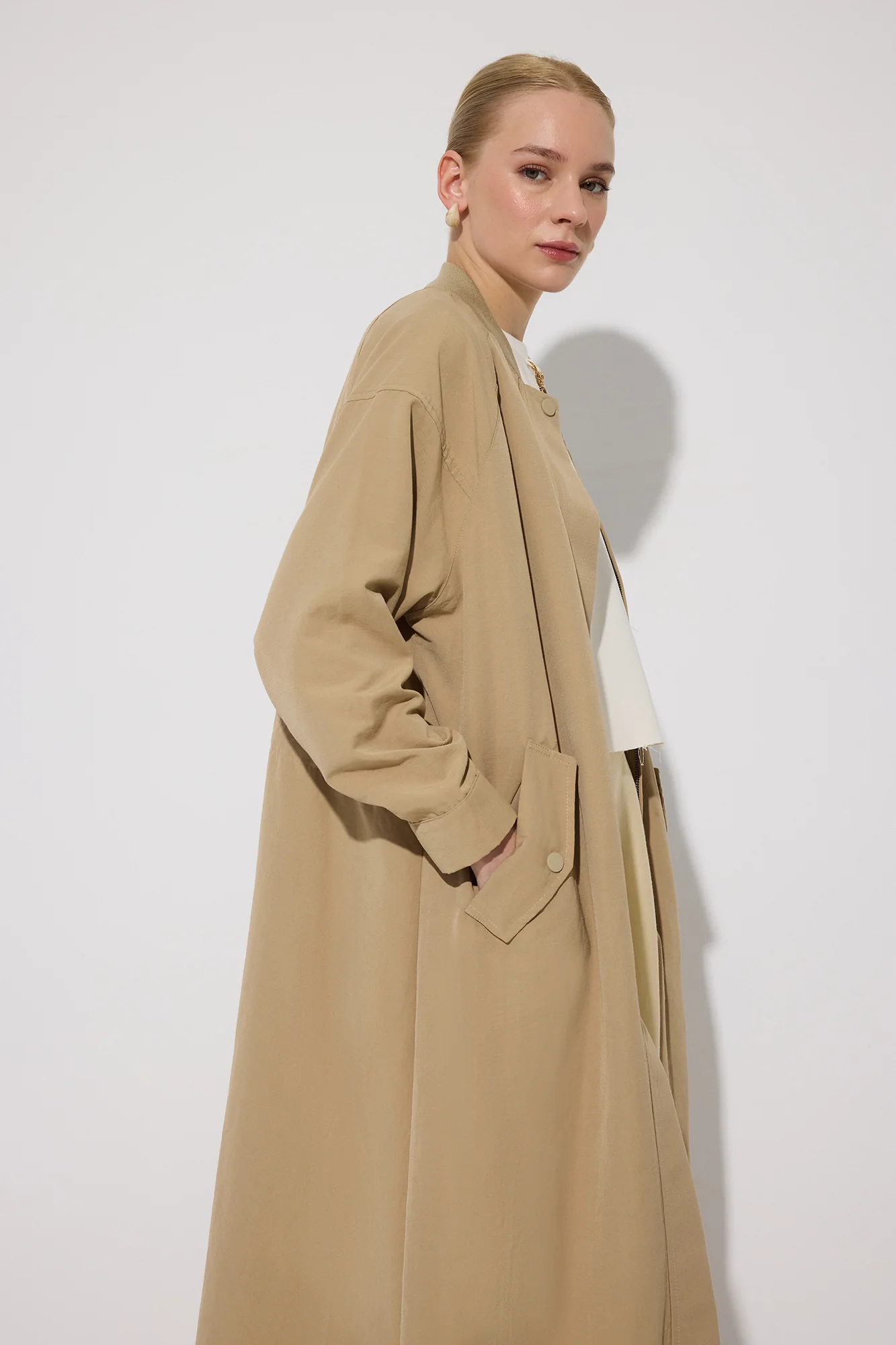 MAXİ-SİZE TRENCH COAT - Image 3