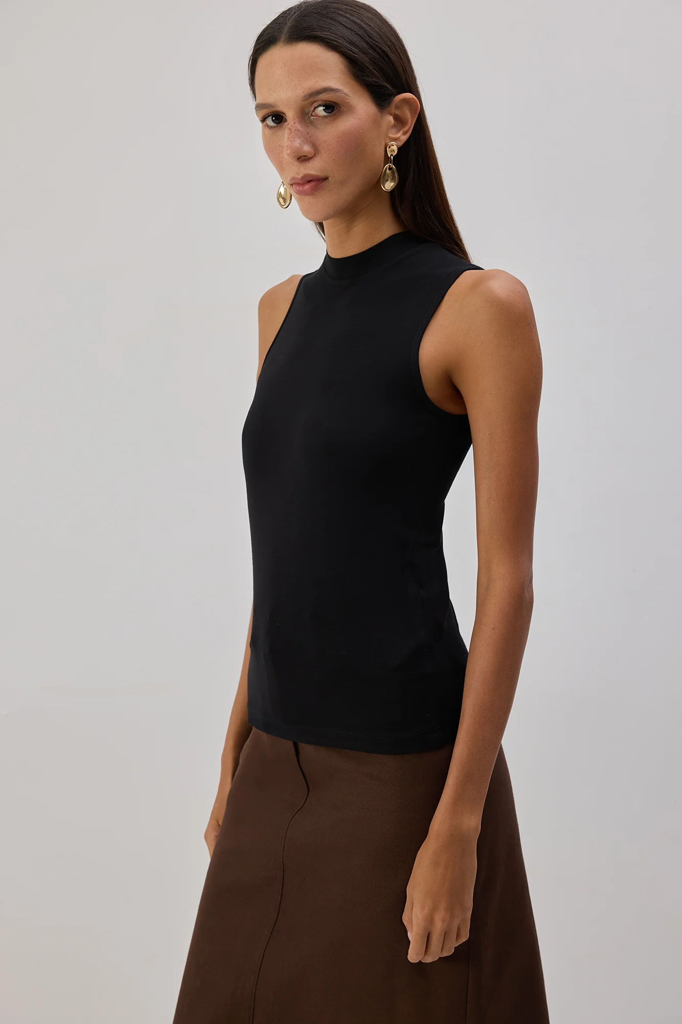 TURTLENECEK SLEEVELESS UNDERWEAR TUNIC - Image 3