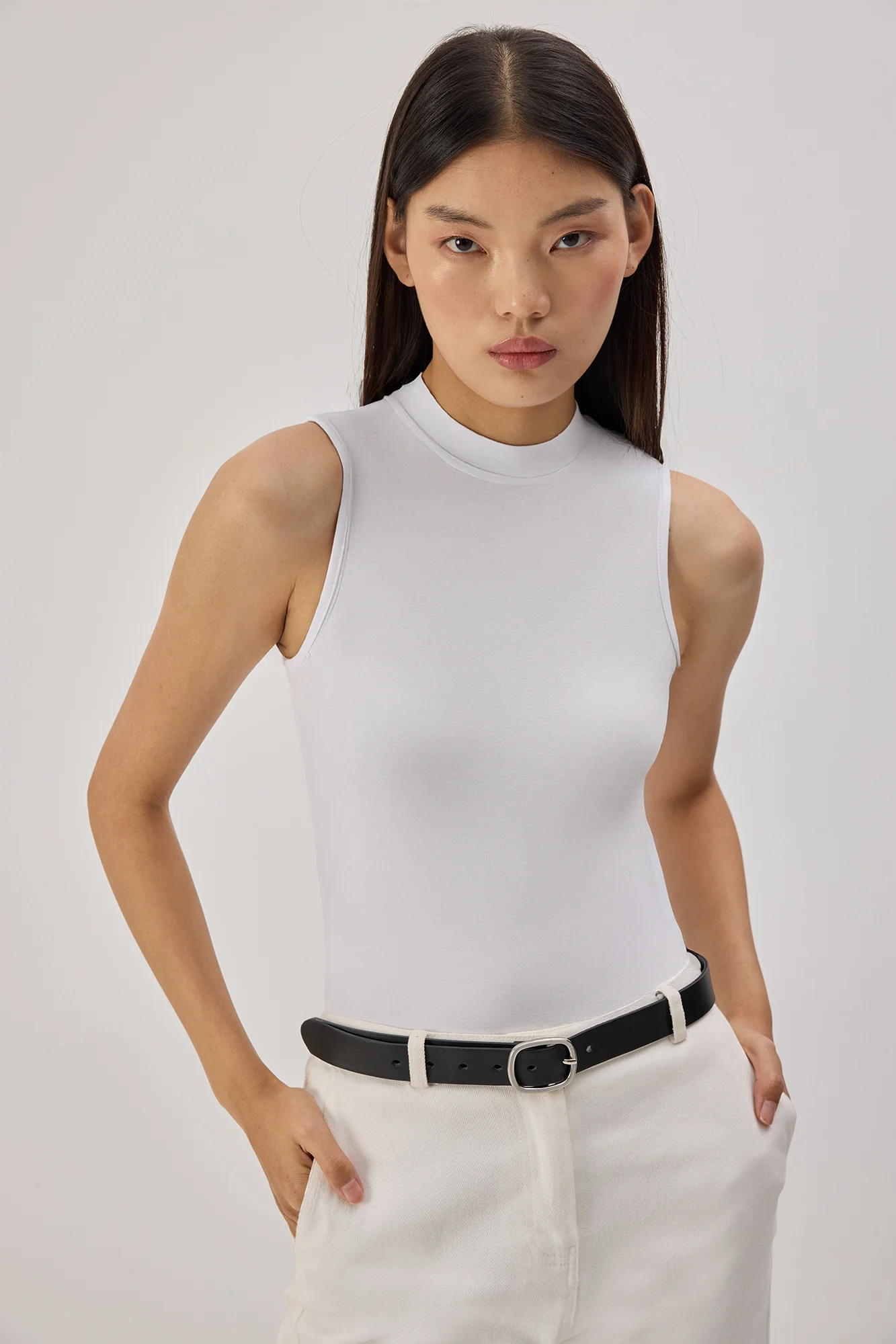 TURTLENECEK SLEEVELESS UNDERWEAR TUNIC - Image 3