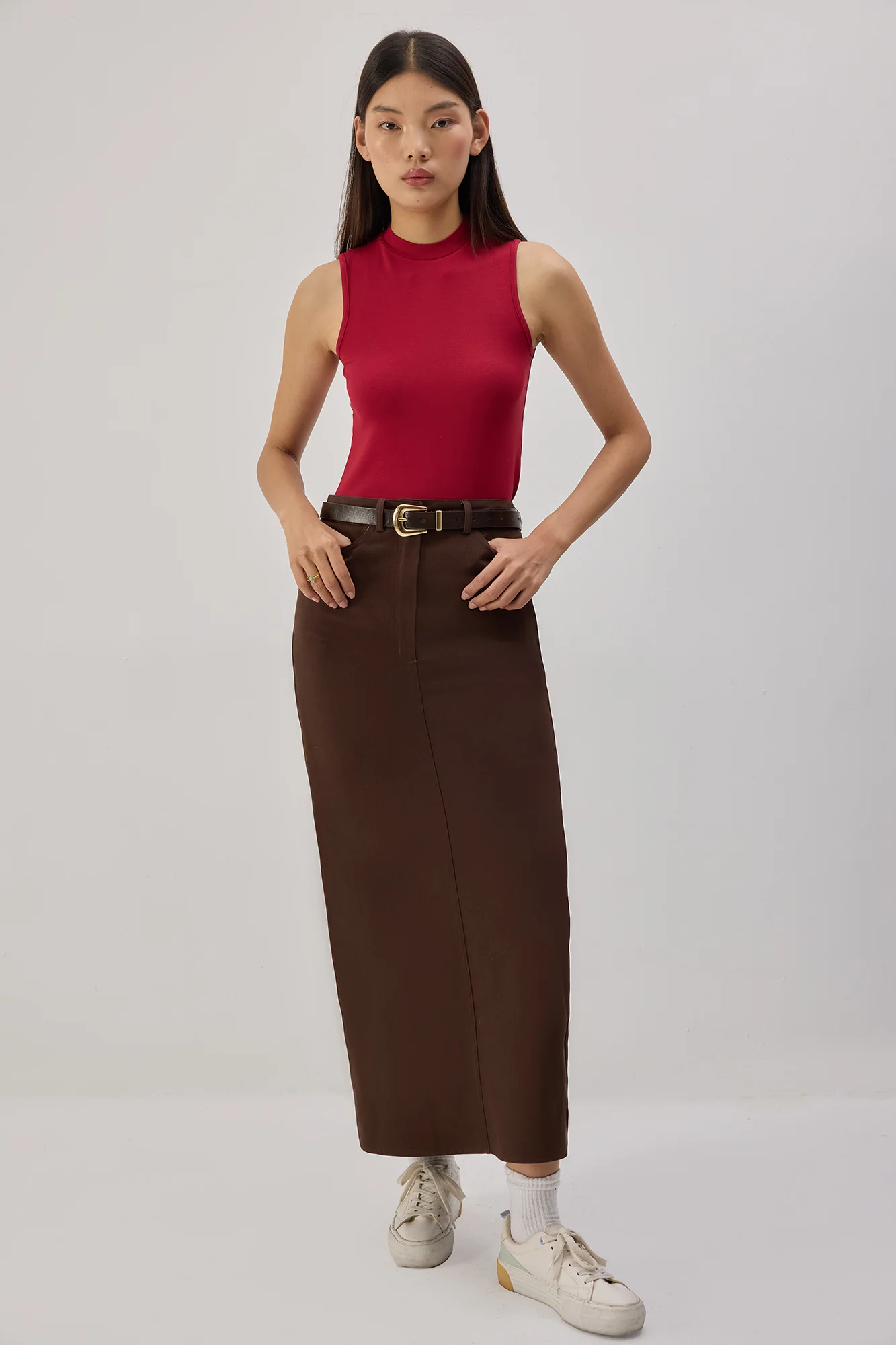TURTLENECEK SLEEVELESS UNDERWEAR TUNIC - Image 3