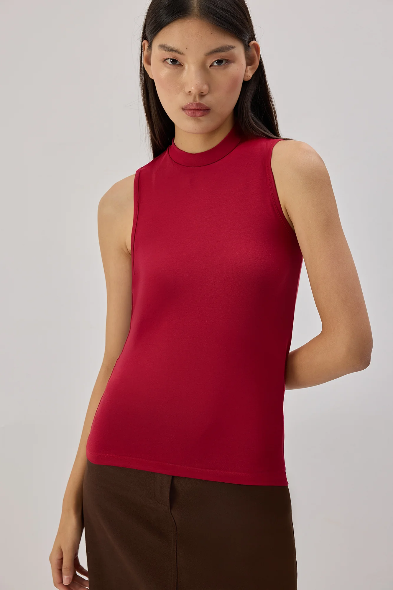 TURTLENECEK SLEEVELESS UNDERWEAR TUNIC - Image 4