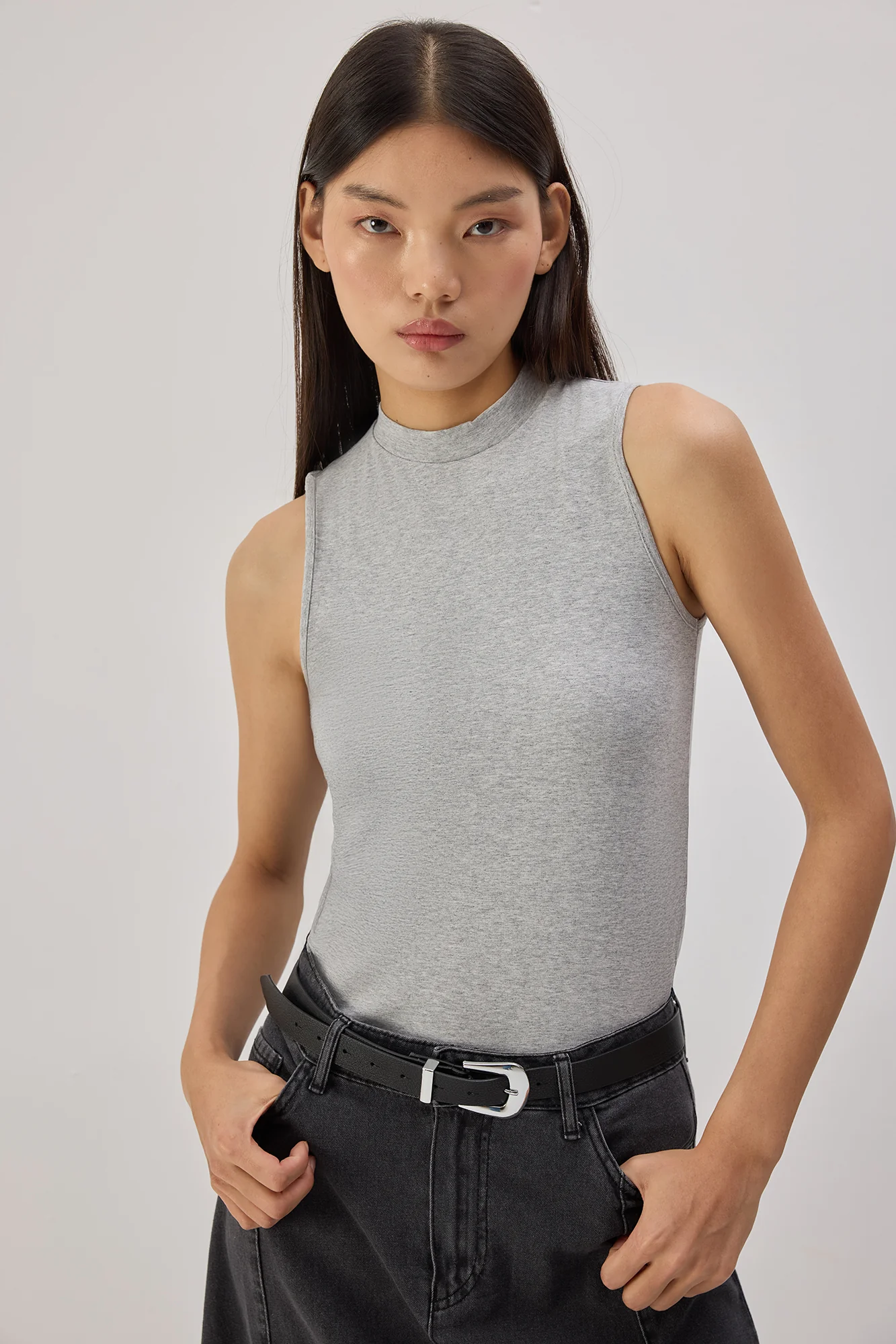 TURTLENECEK SLEEVELESS UNDERWEAR TUNIC - Image 3