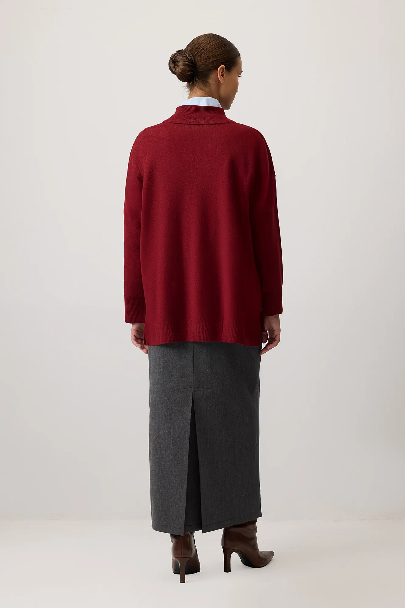 TURTLENECK BASIC KNIT SWEATER - Image 6
