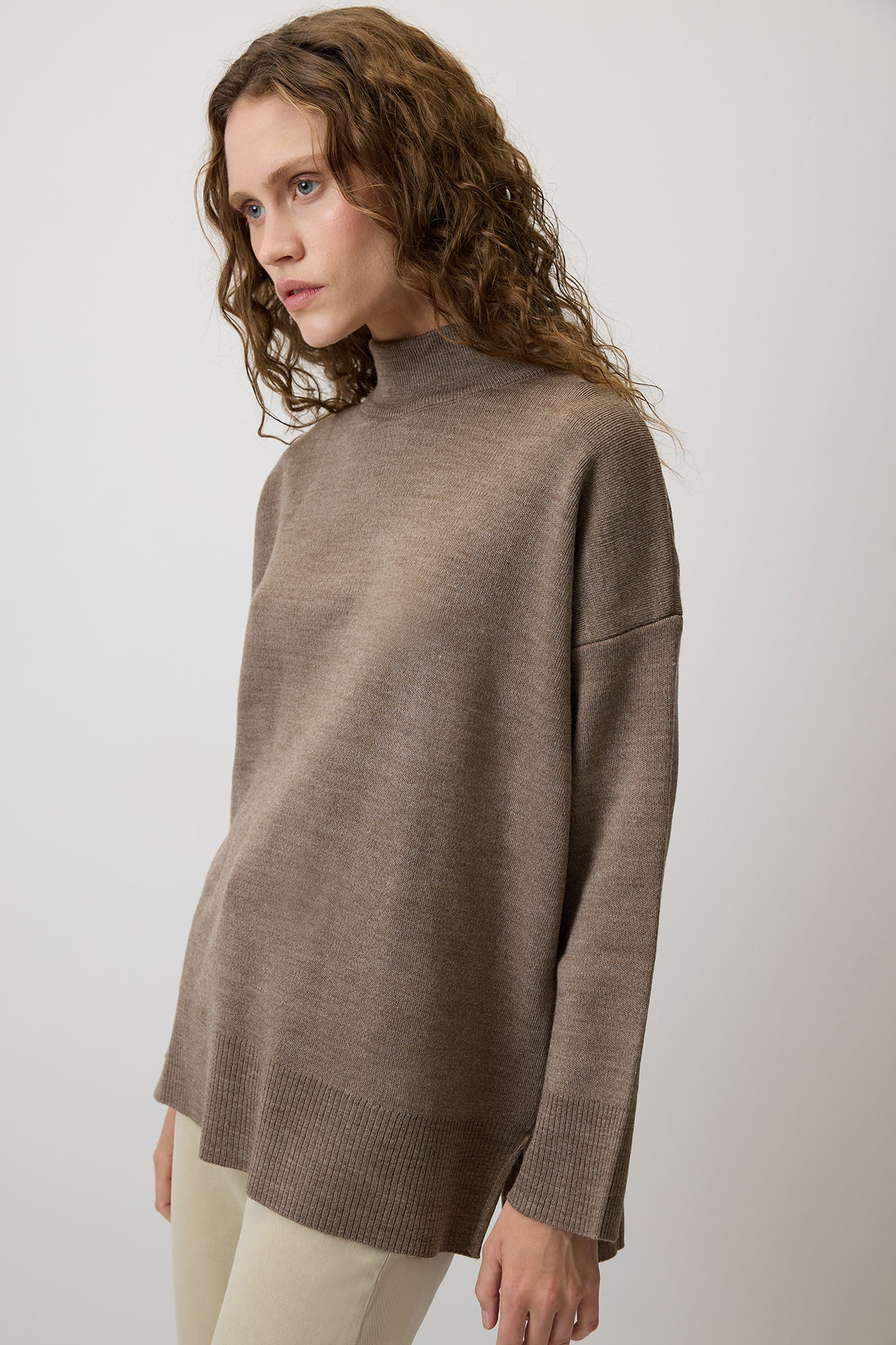 TURTLENECK BASIC KNIT SWEATER - Image 4