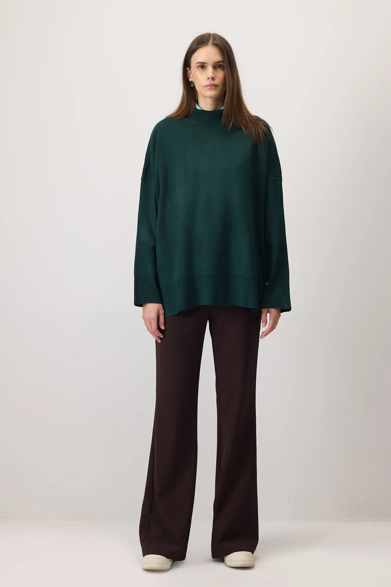 TURTLENECK BASIC KNIT SWEATER - Image 2