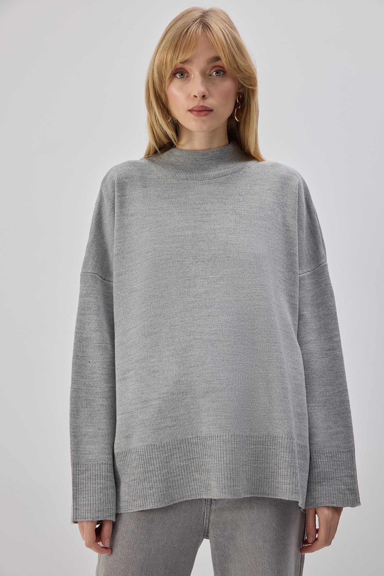 TURTLENECK BASIC KNIT SWEATER - Image 4