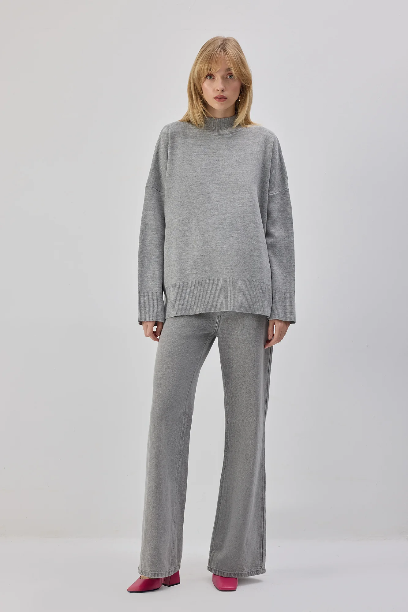 TURTLENECK BASIC KNIT SWEATER - Image 6