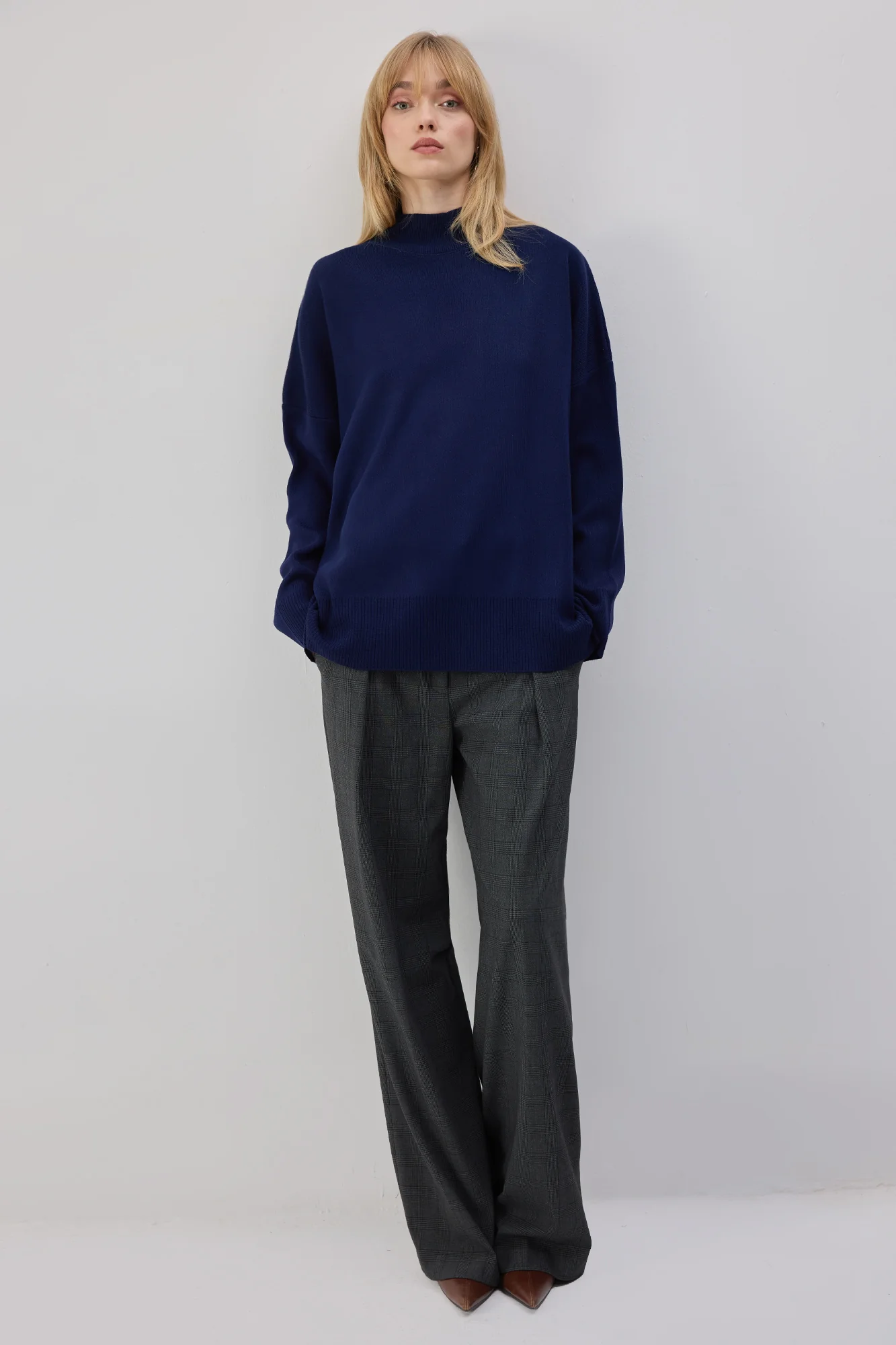 TURTLENECK BASIC KNIT SWEATER - Image 3
