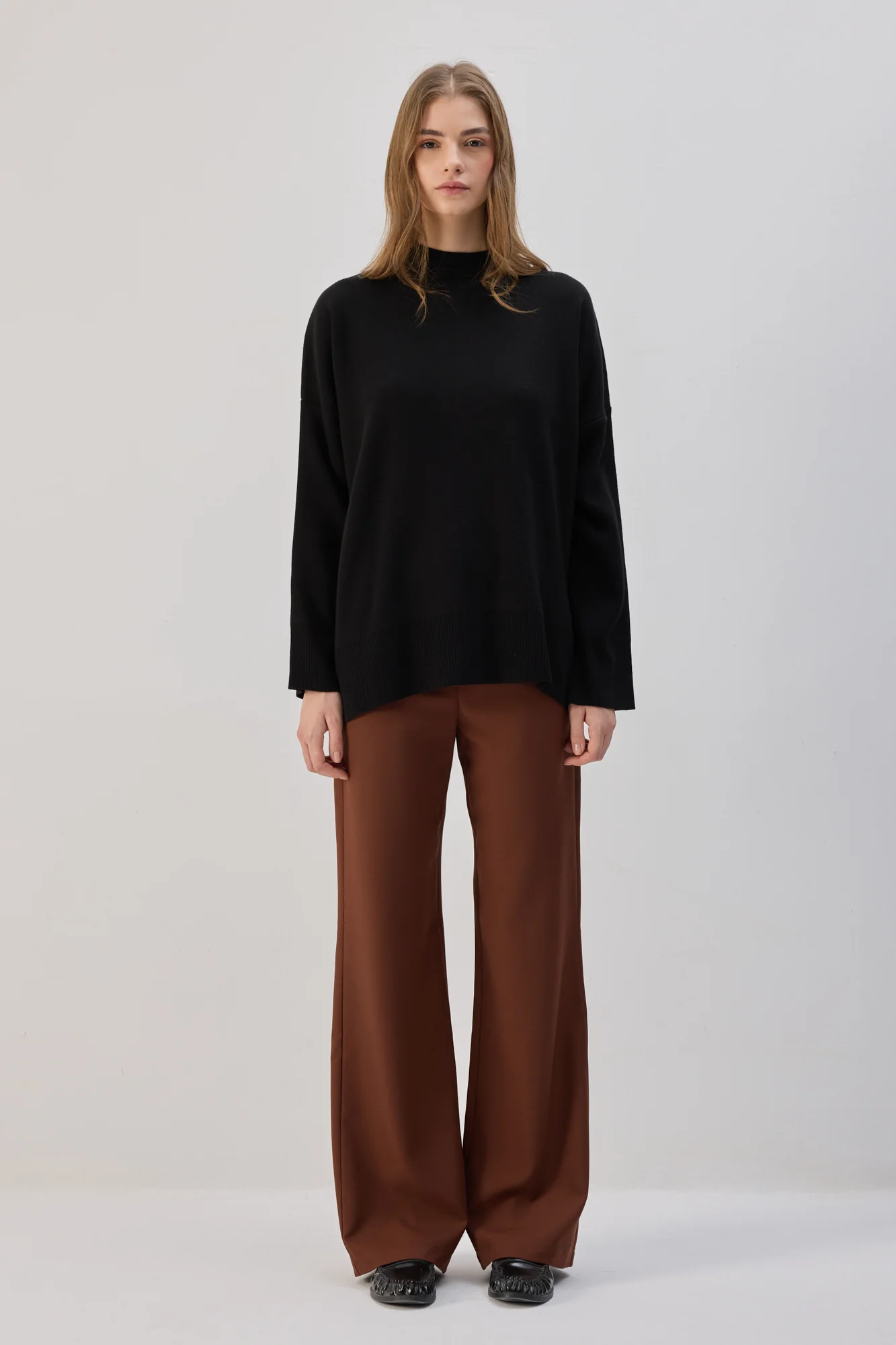 TURTLENECK BASIC KNIT SWEATER - Image 3