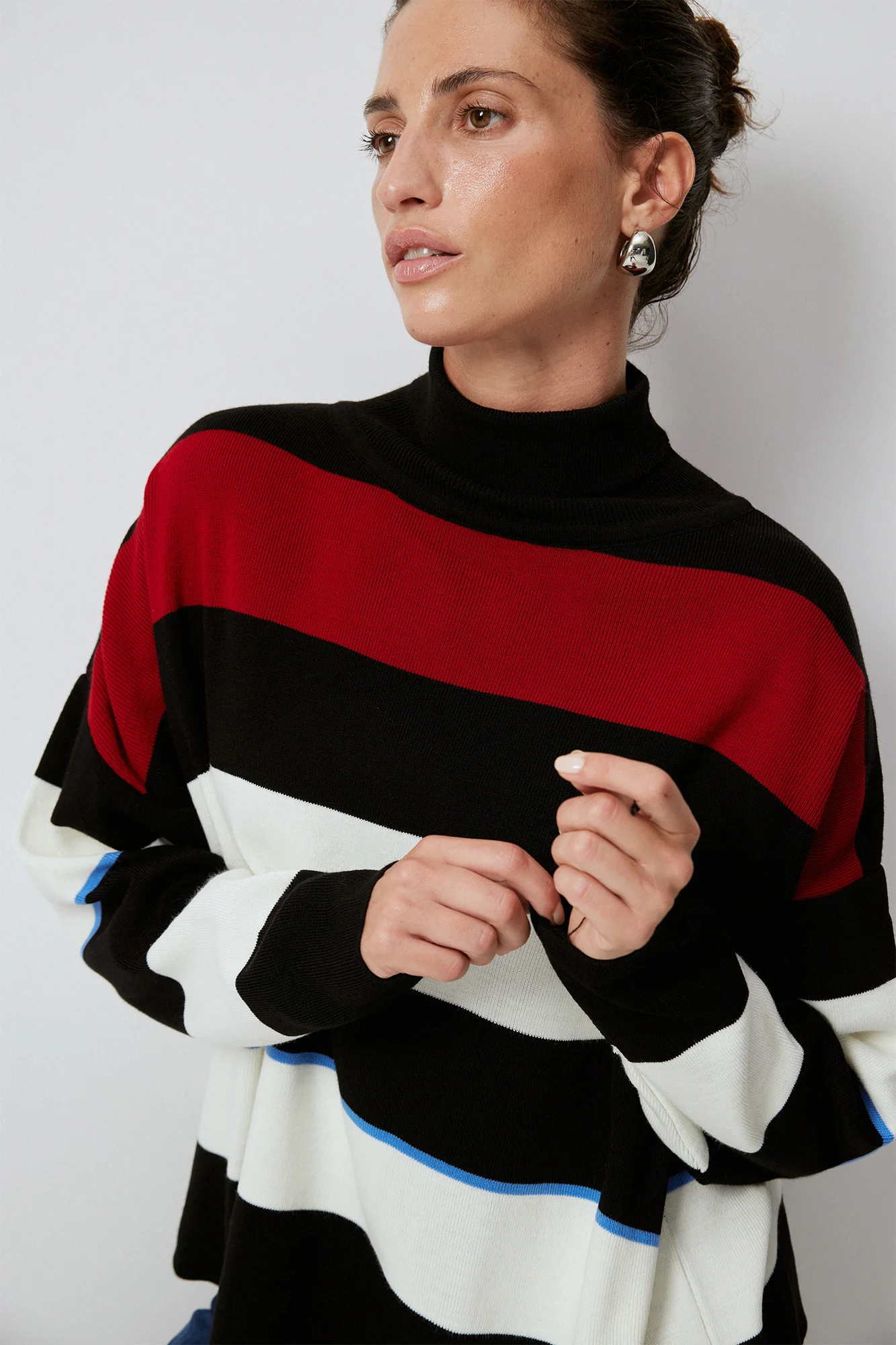 STRIPED KNIT TUNIC - Image 6