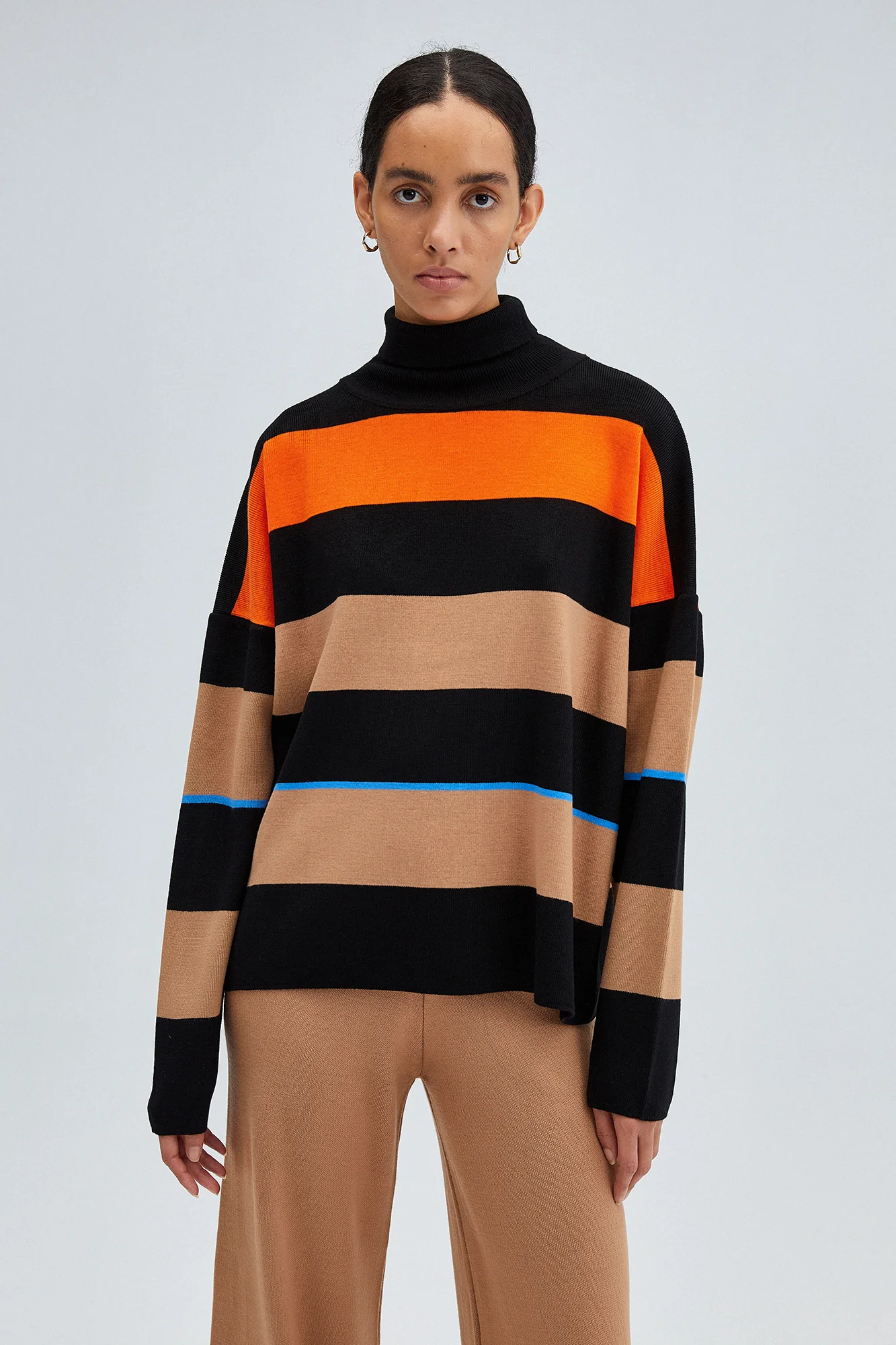 STRIPED KNIT TUNIC - Image 3
