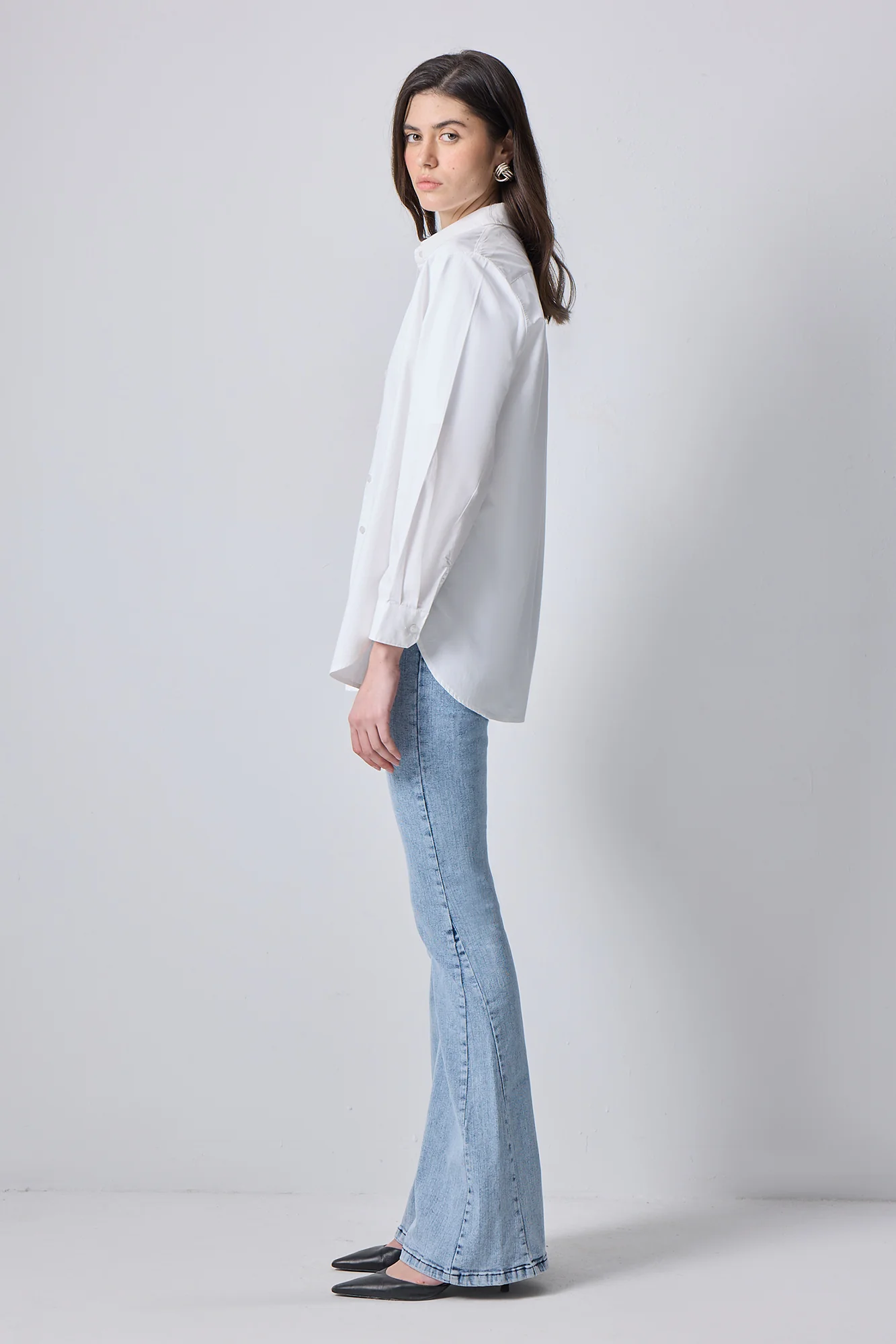 ULTRA LYCRA SPANISH COT DENIM TROUSERS - Image 3