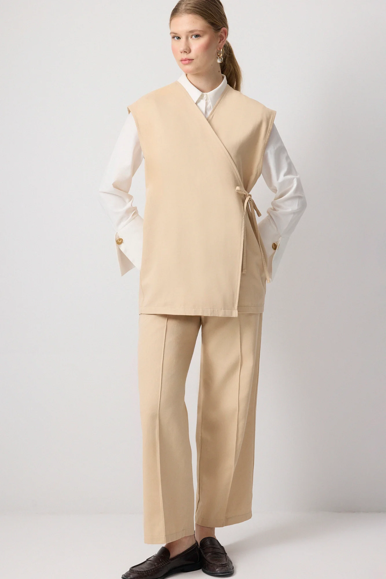 VEST TROUSERS GABARDINE SET - Image 3