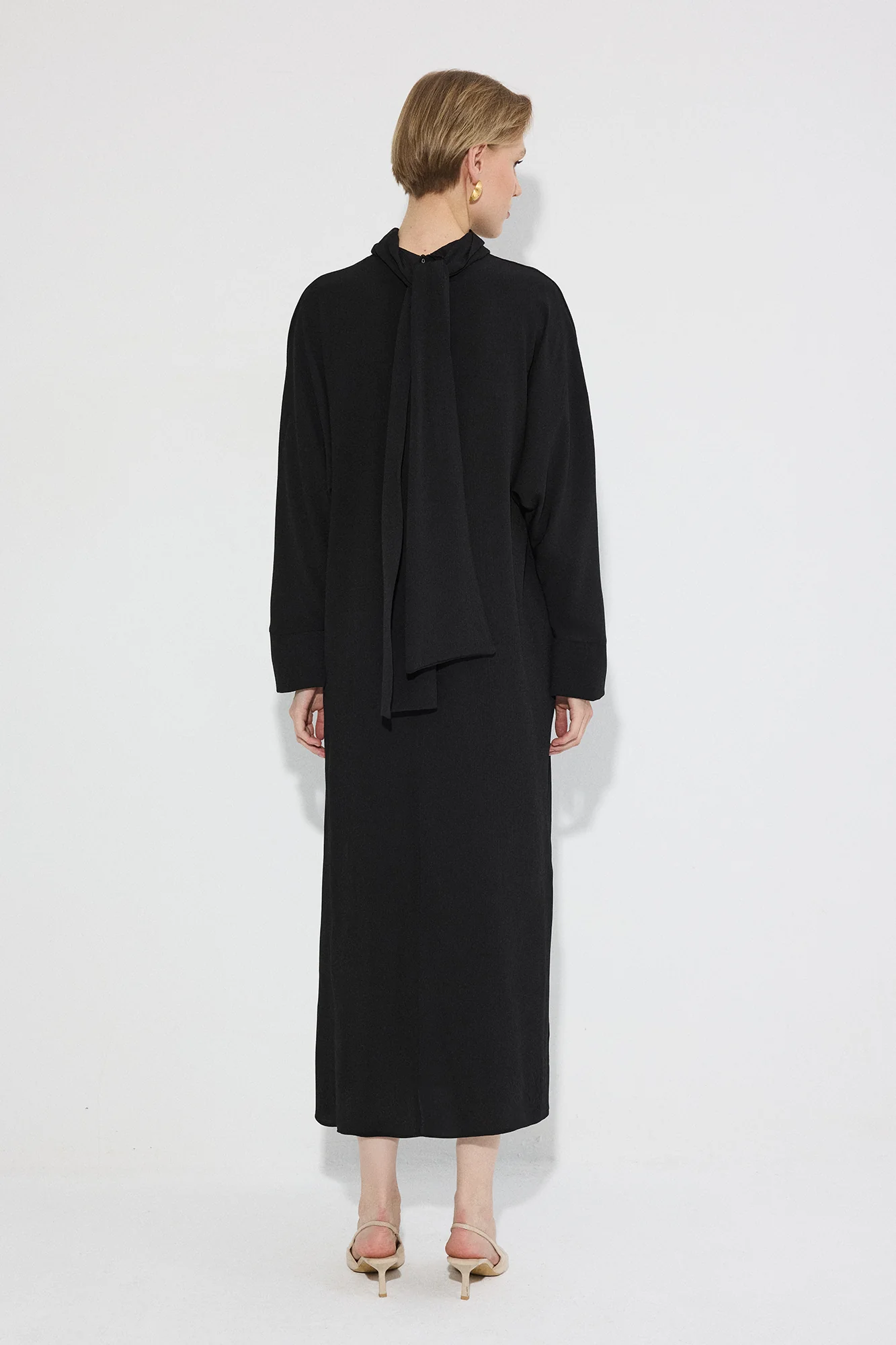VISCOSE CRINKLE DRESS - Image 5
