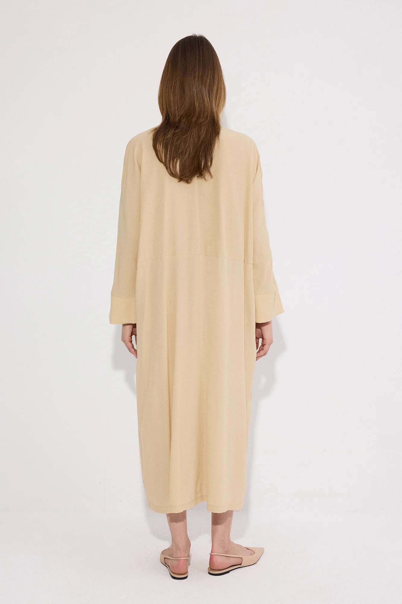 JAPANESE SLEEVE SHİRT DRESS - Image 6